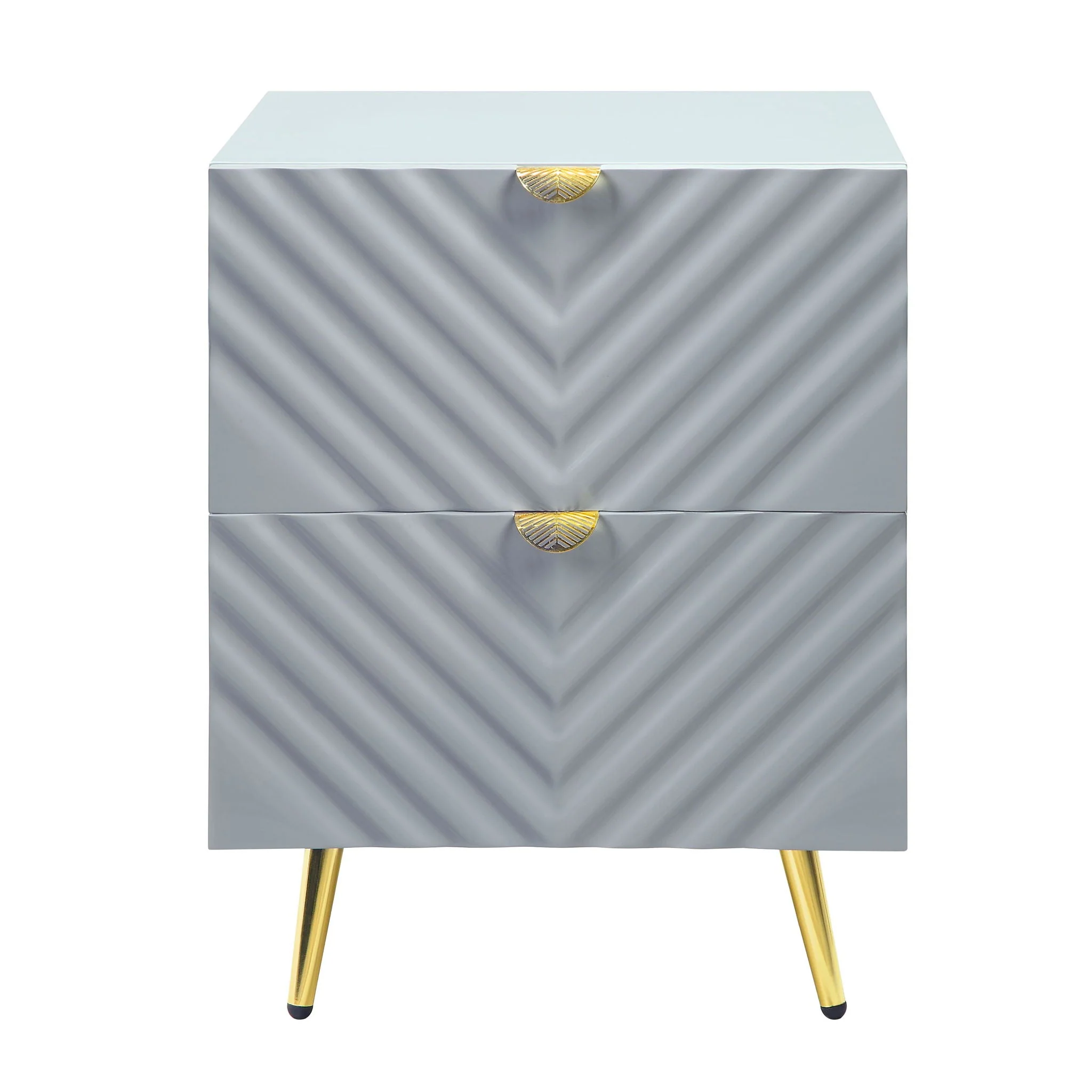 Gaines - High Gloss Nightstand - Image 2
