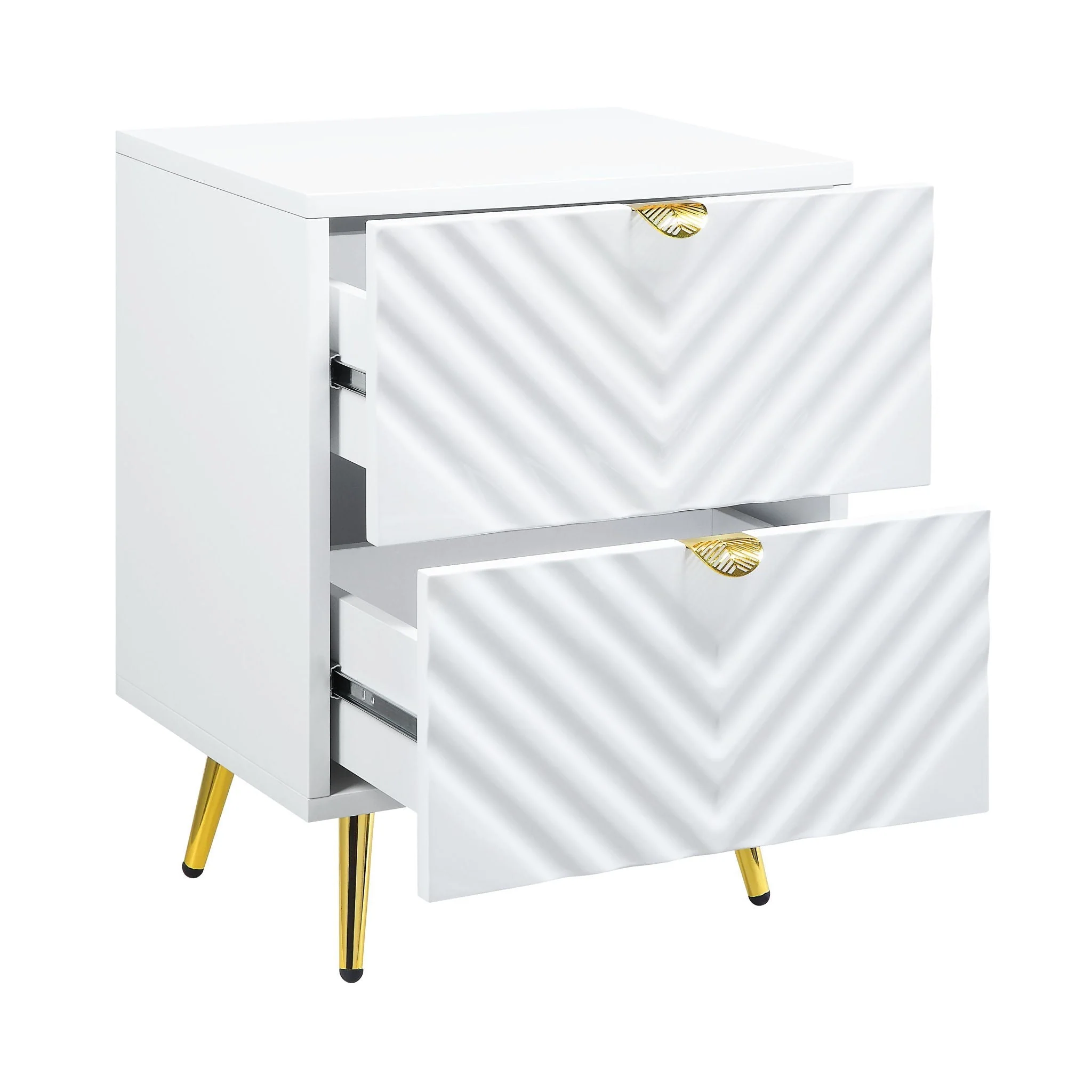 Gaines - High Gloss Nightstand - Image 6