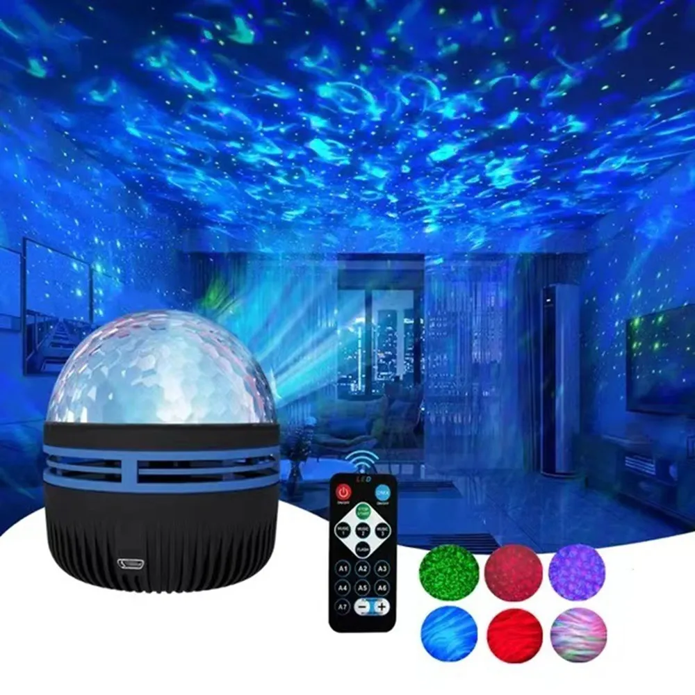 Galaxy Projector Aurora Star Light with Remote RGB 360° LED Night Light USB - Image 13