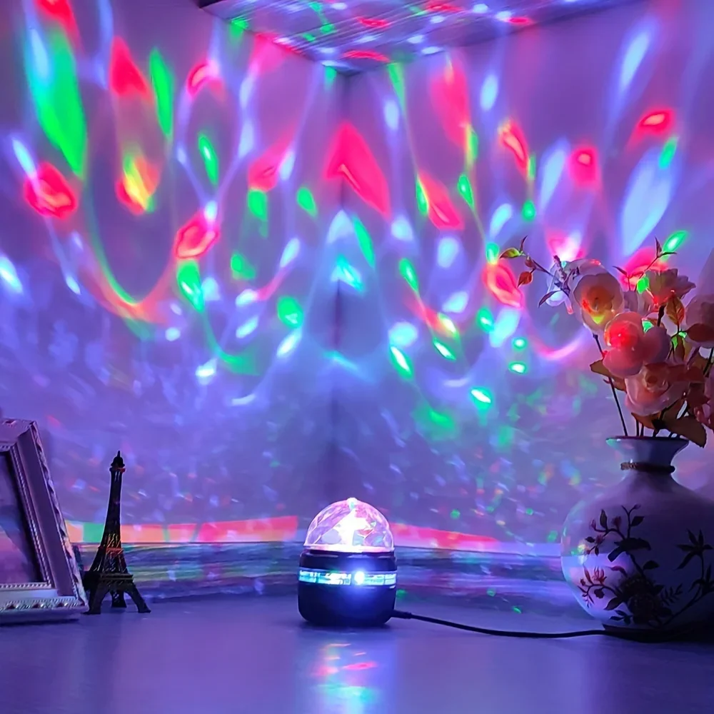 Galaxy Projector Aurora Star Light with Remote RGB 360° LED Night Light USB - Image 8
