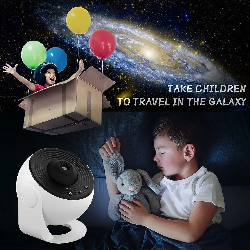 Galaxy Projector Star Night Light 360° LED Sky Lamp for Kids Bedroom Gift - Image 10