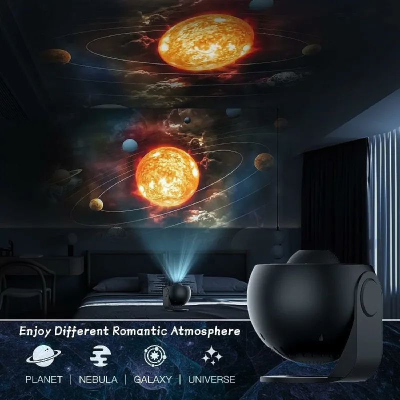 Galaxy Projector Star Night Light 360° LED Sky Lamp for Kids Bedroom Gift - Image 11