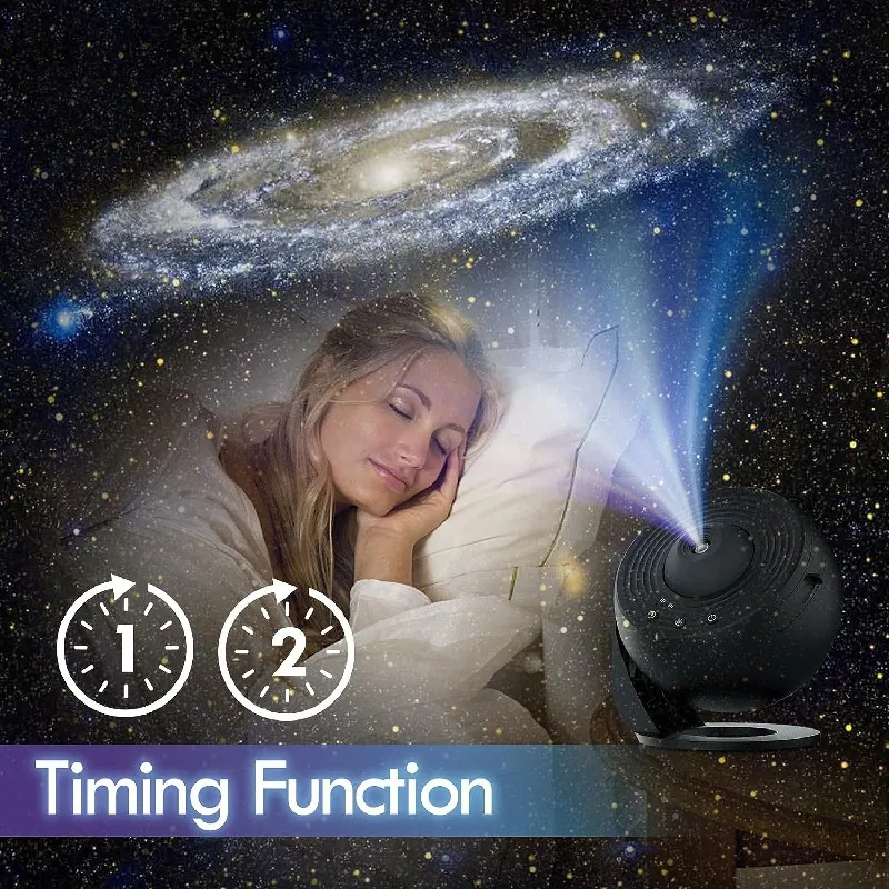 Galaxy Projector Star Night Light 360° LED Sky Lamp for Kids Bedroom Gift - Image 6