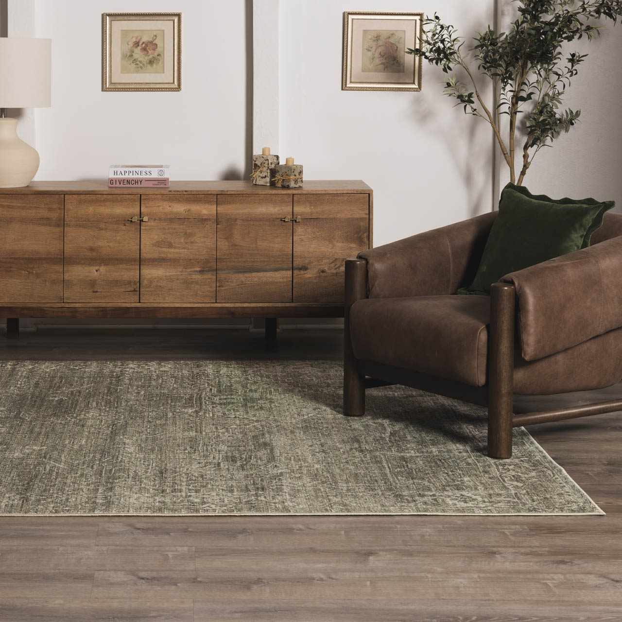 Galey Alix Collins Avenue VII Vintage Medallion Rug - Image 3