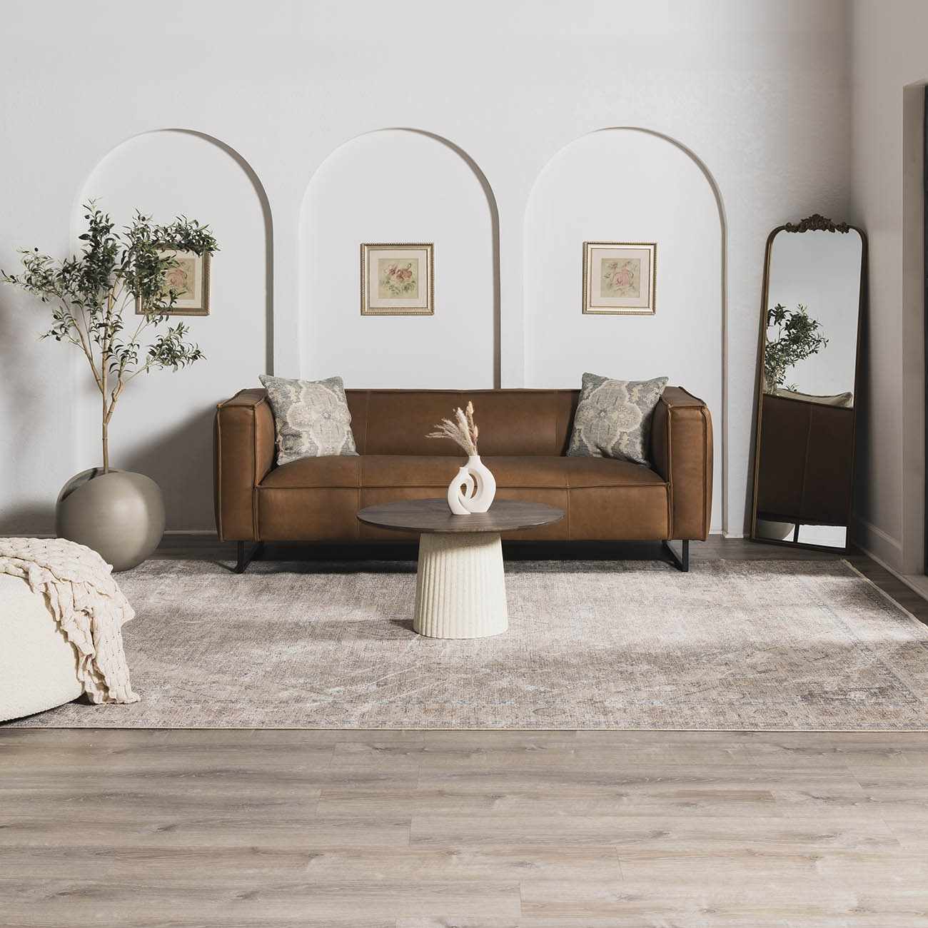 Galey Alix Maria Elena I Vintage Medallion Rug - Image 3