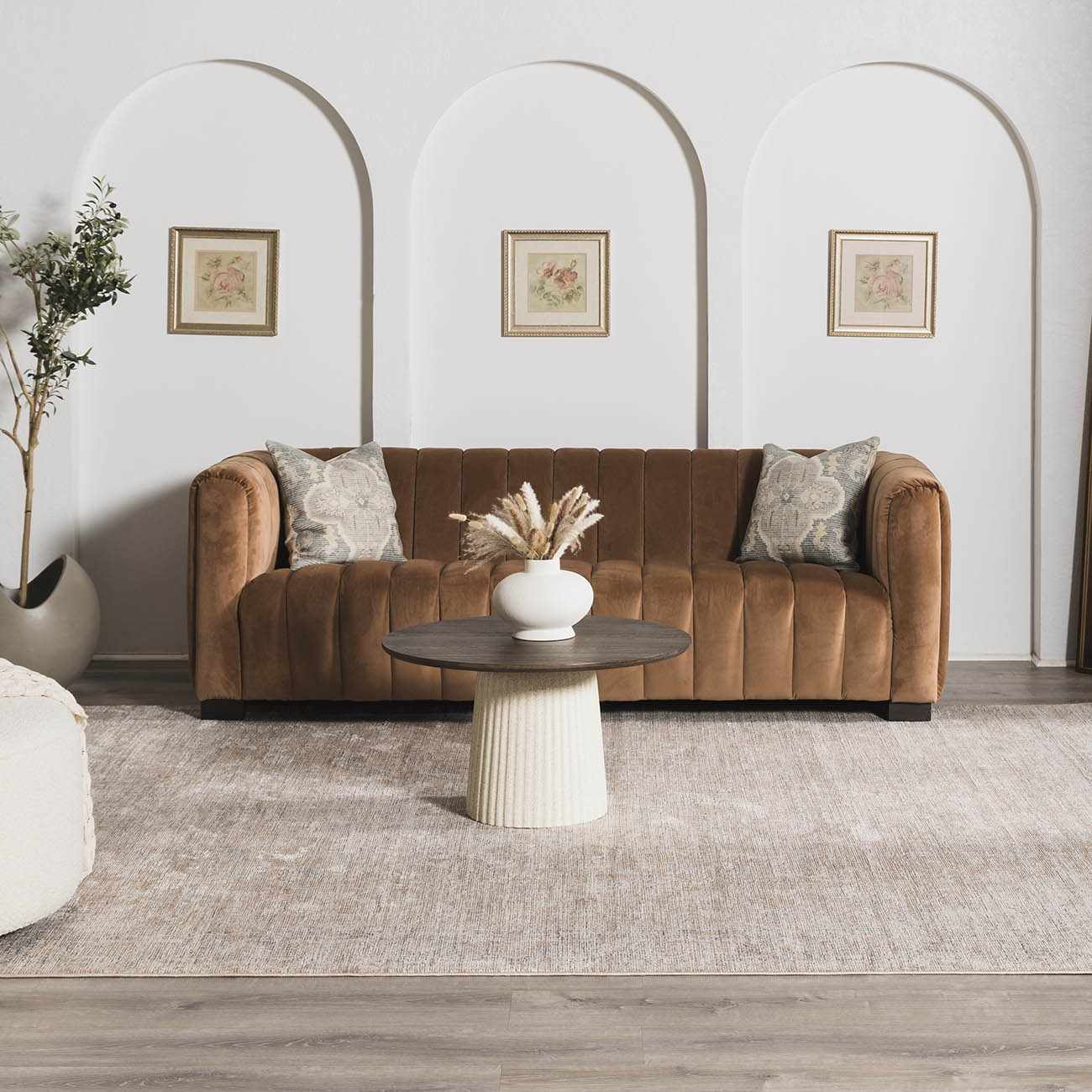 Galey Alix Maria Elena III Ivory Vintage Rug - Image 15