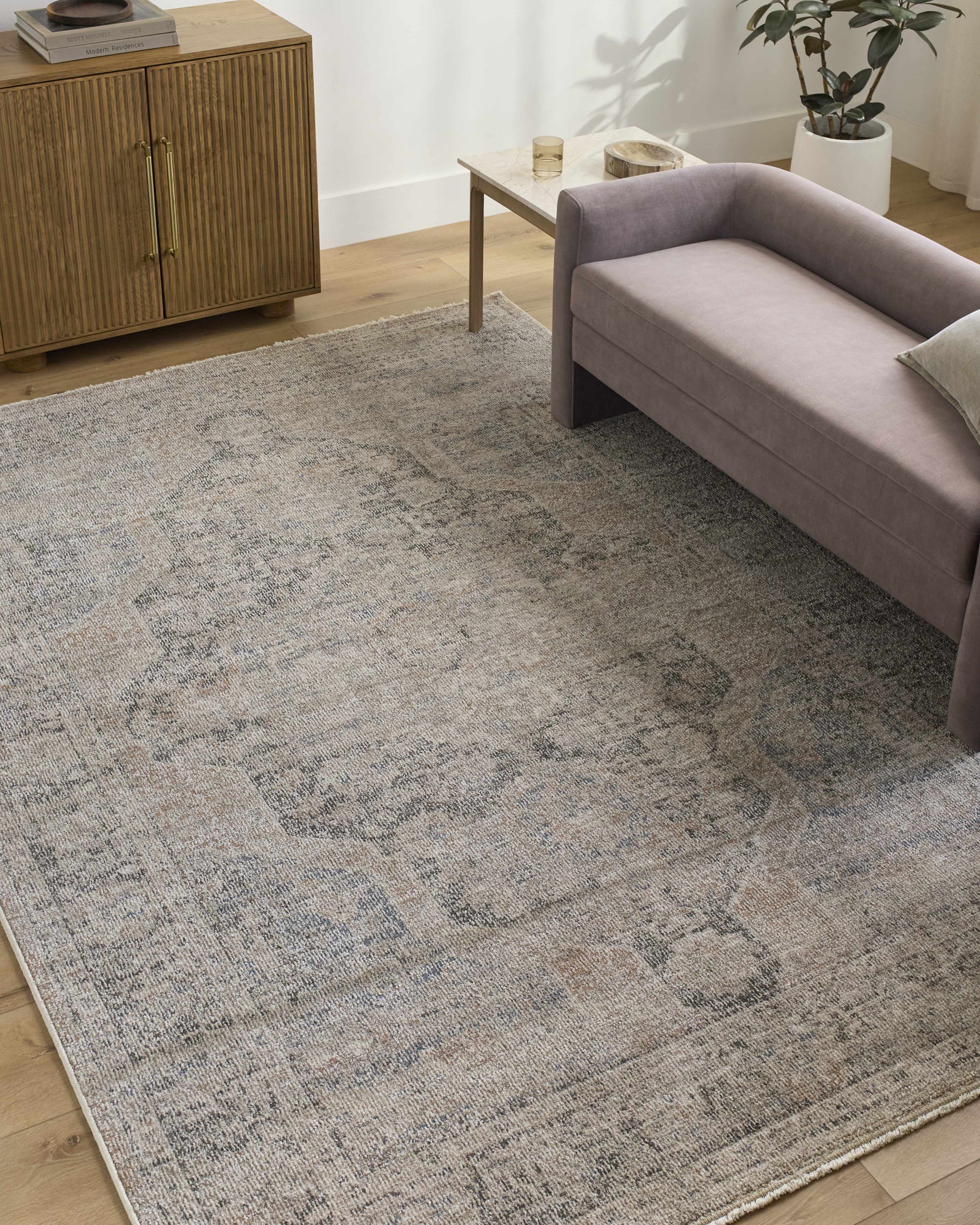 Galey Alix Maria Elena IV Vintage Medallion Rug - Image 10