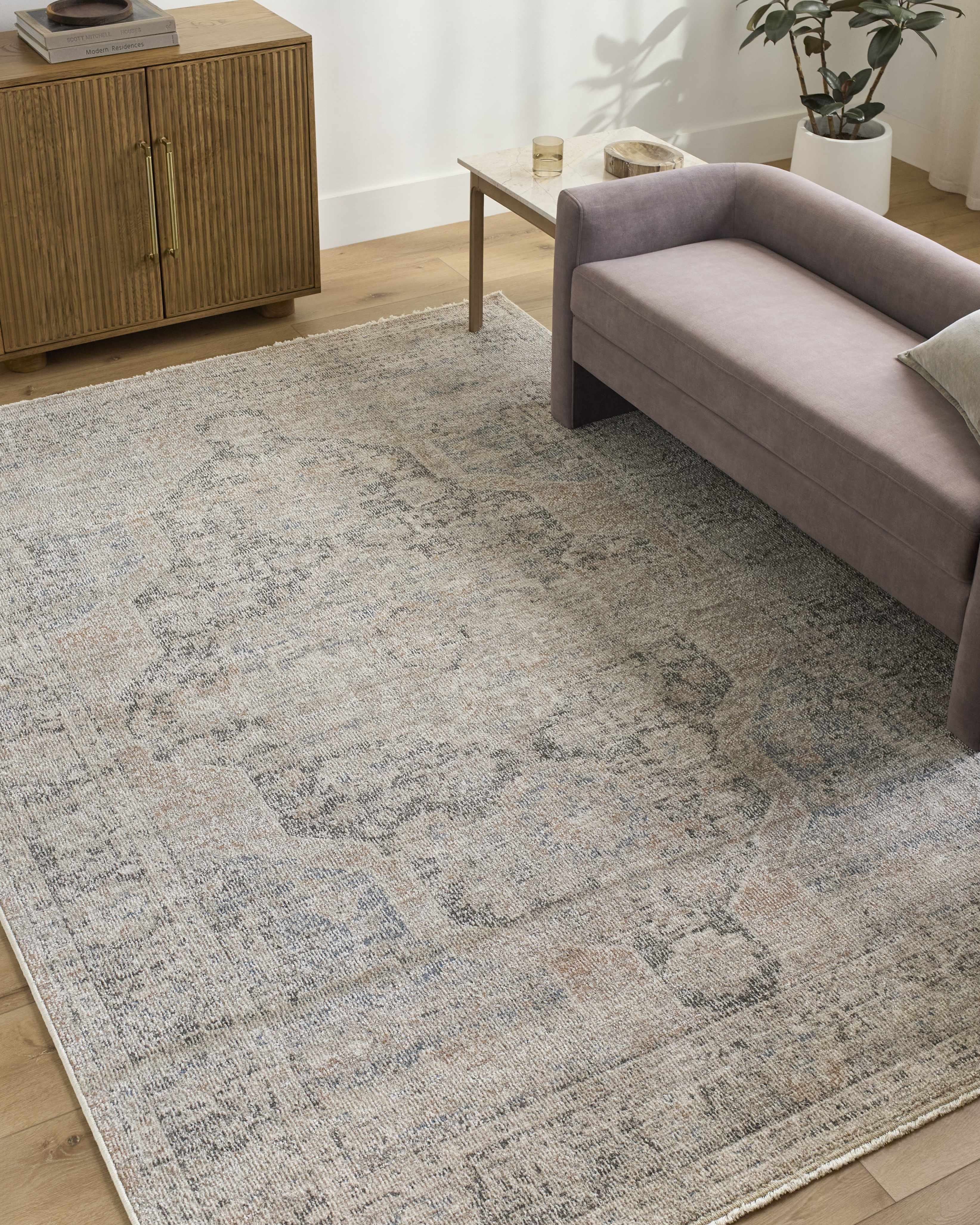 Galey Alix Maria Elena IV Vintage Medallion Rug - Image 2