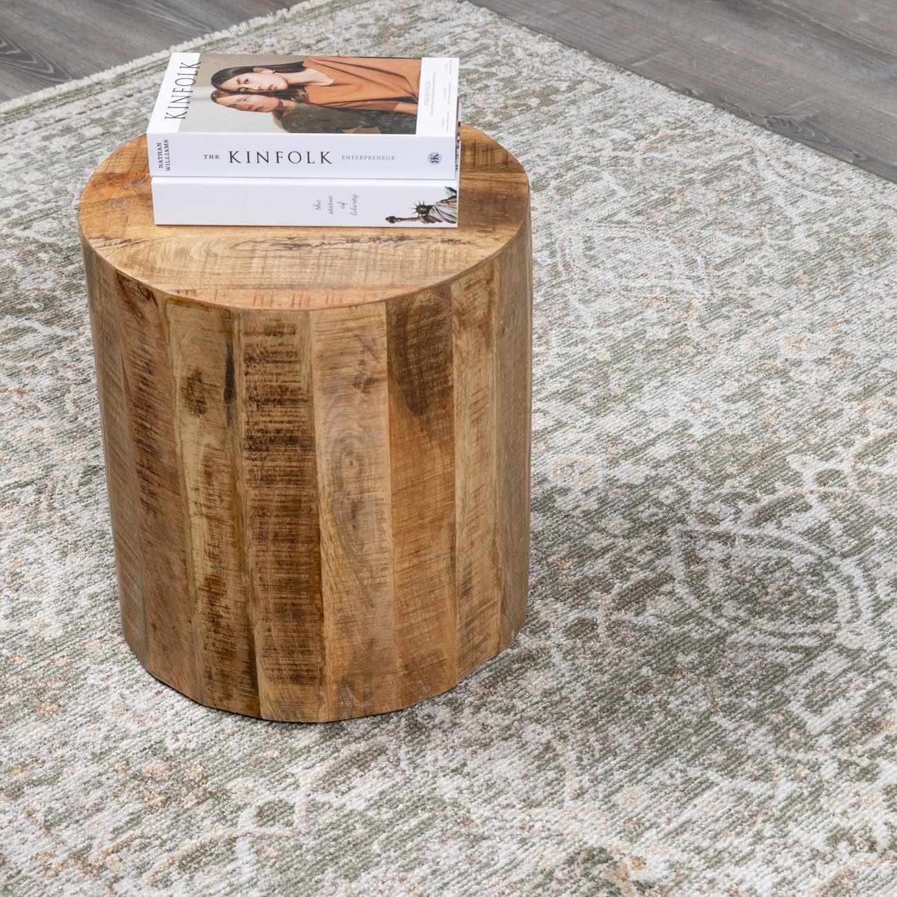 Galey Alix x Livabliss Vintage Oriental Boho Olive/Medium Brown Myrtle Avenue VI Area Rug - Image 11