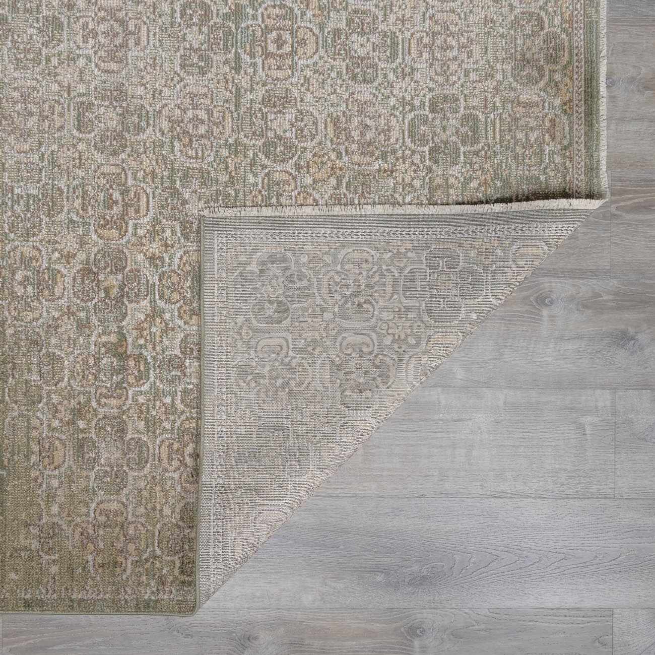 Galey Alix x Livabliss Vintage Oriental Boho Olive Myrtle Avenue II Area Rug - Image 4