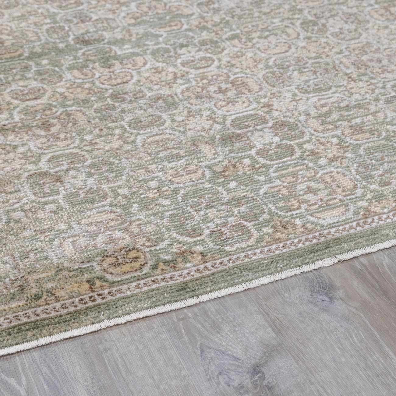 Galey Alix x Livabliss Vintage Oriental Boho Olive Myrtle Avenue II Area Rug - Image 7