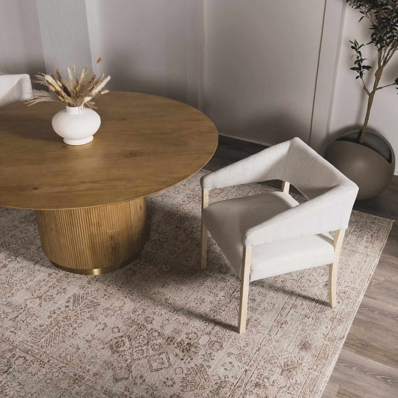 Galey Alix x Livabliss Vintage Oriental Boho Taupe/Cream Myrtle Avenue I Area Rug - Image 11