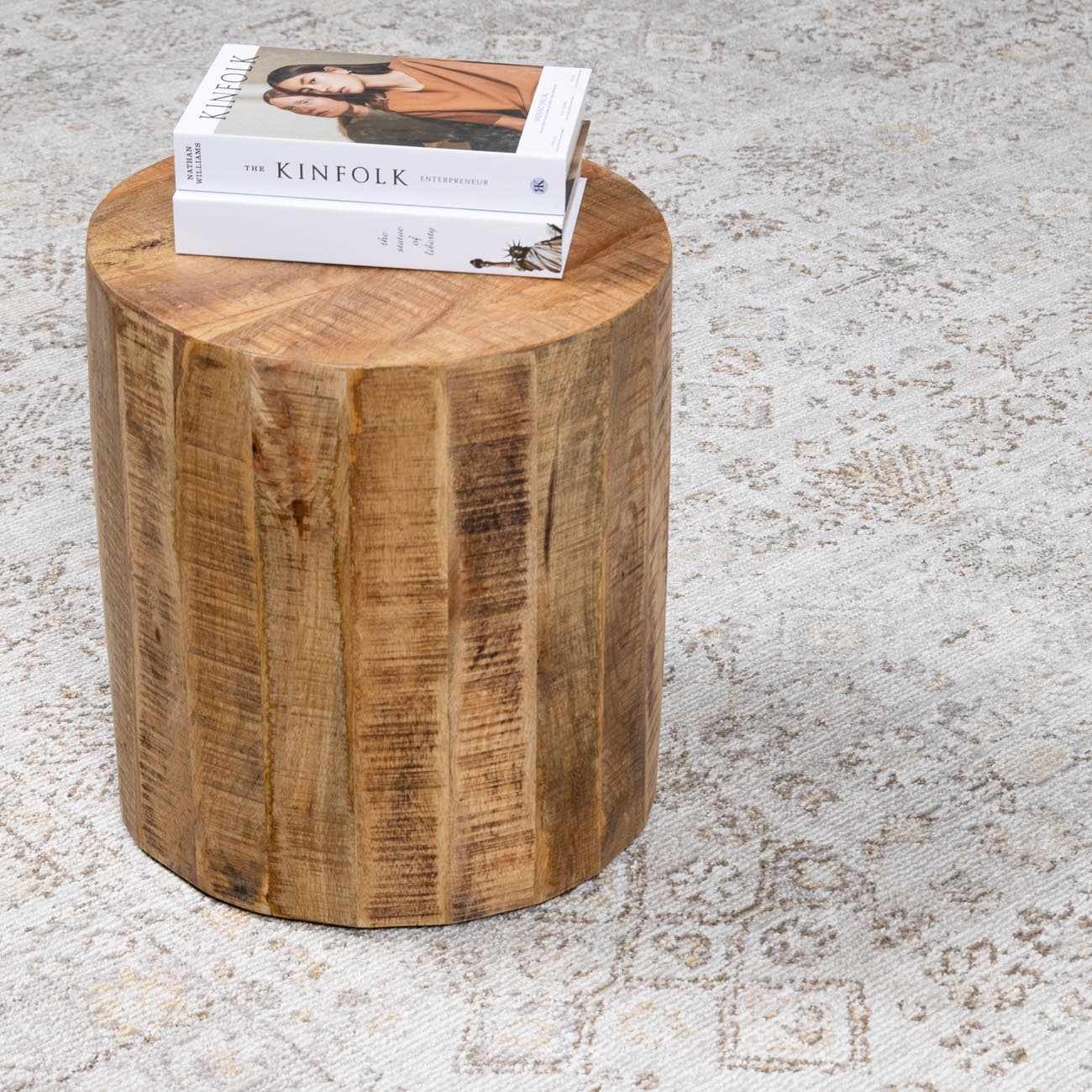 Galey Alix x Livabliss Vintage Oriental Boho Taupe/Cream Myrtle Avenue I Area Rug - Image 12