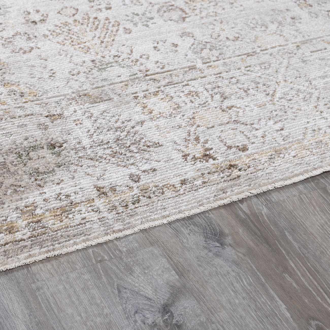 Galey Alix x Livabliss Vintage Oriental Boho Taupe/Cream Myrtle Avenue I Area Rug - Image 8
