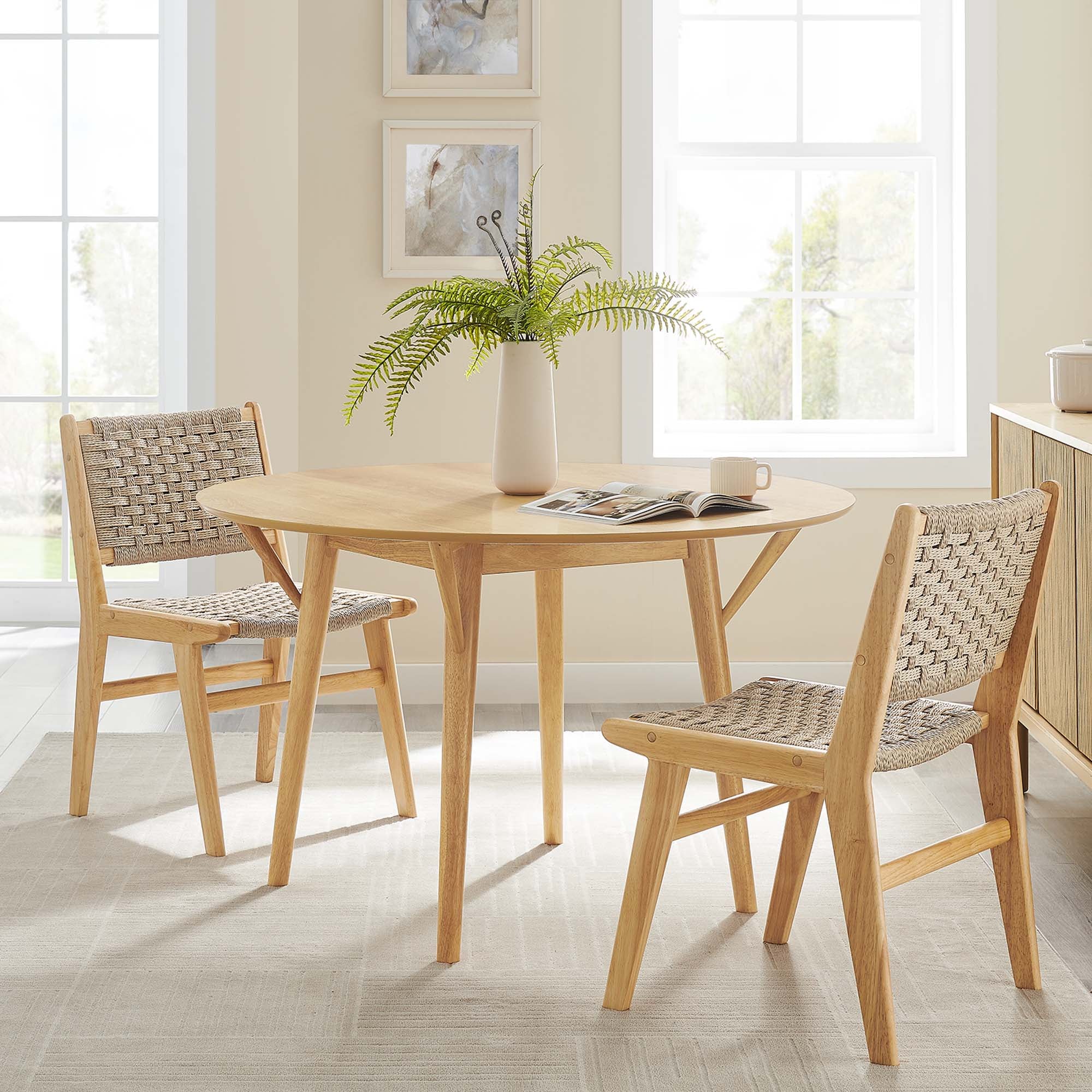 Gallant 47" Round Dining Table by Modway - Image 5