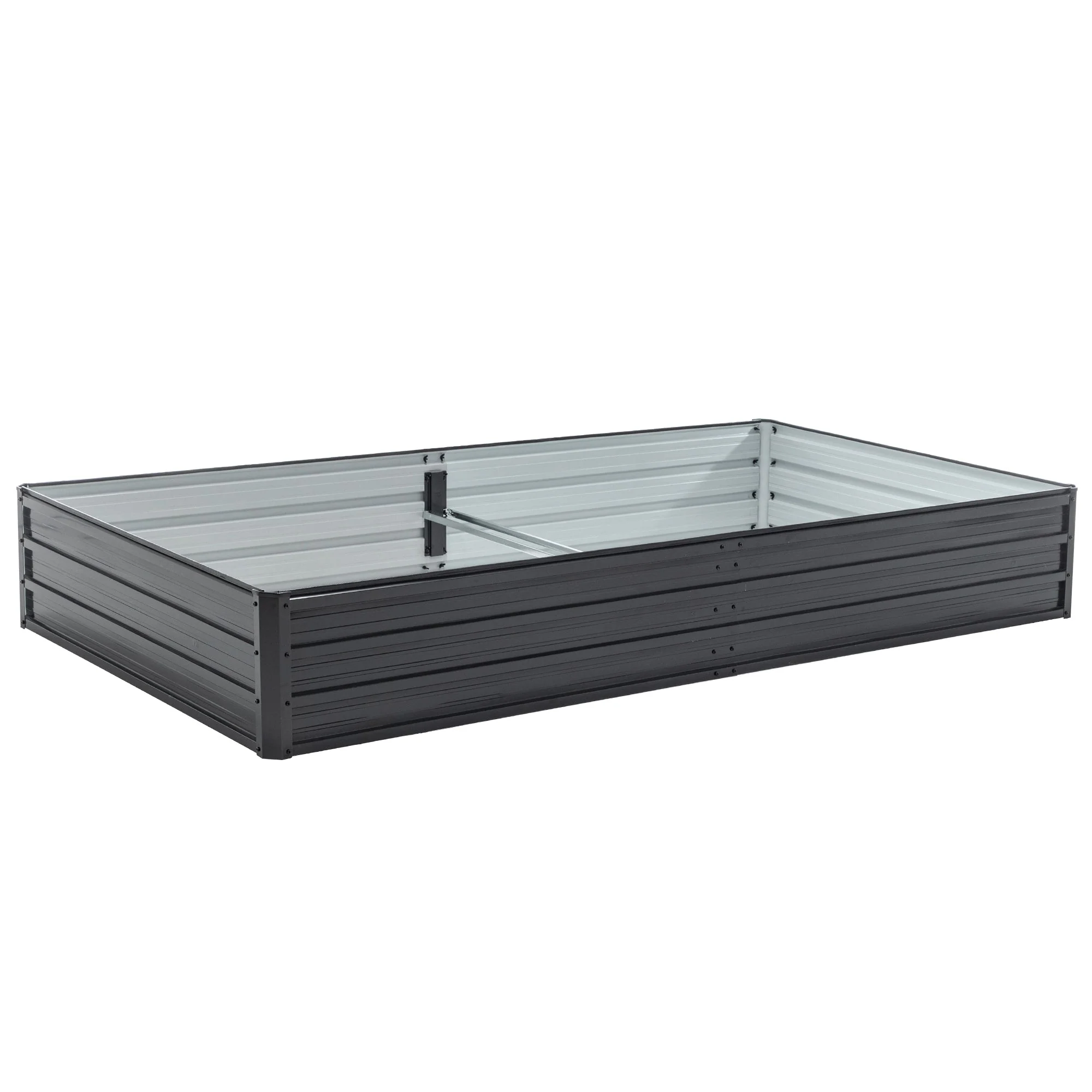 Galvanized Raised Garden Beds Outdoor 8×4×1 ft Planter - Image 9