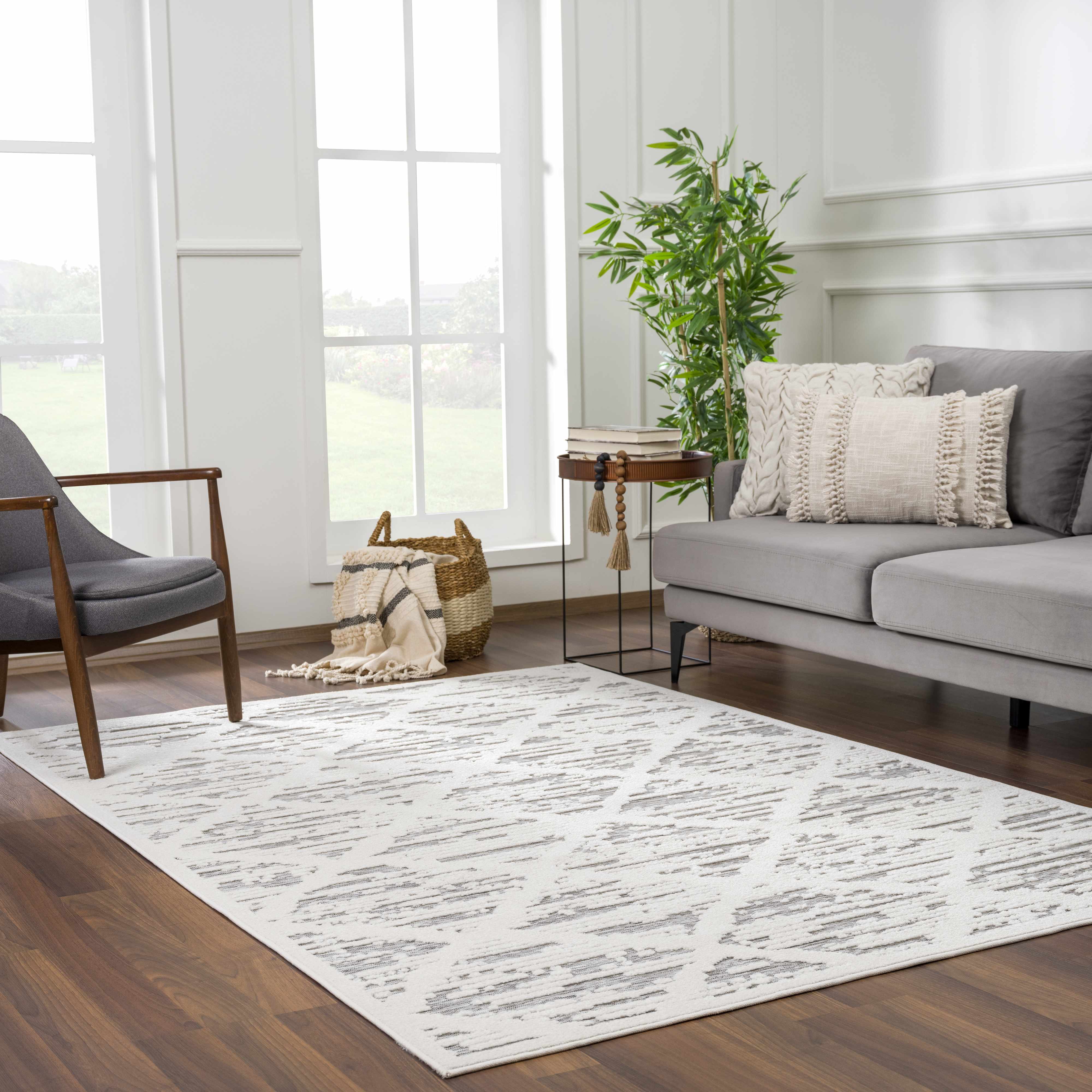 Gambang 3D Trellis Area Rug - Clearance - Image 15