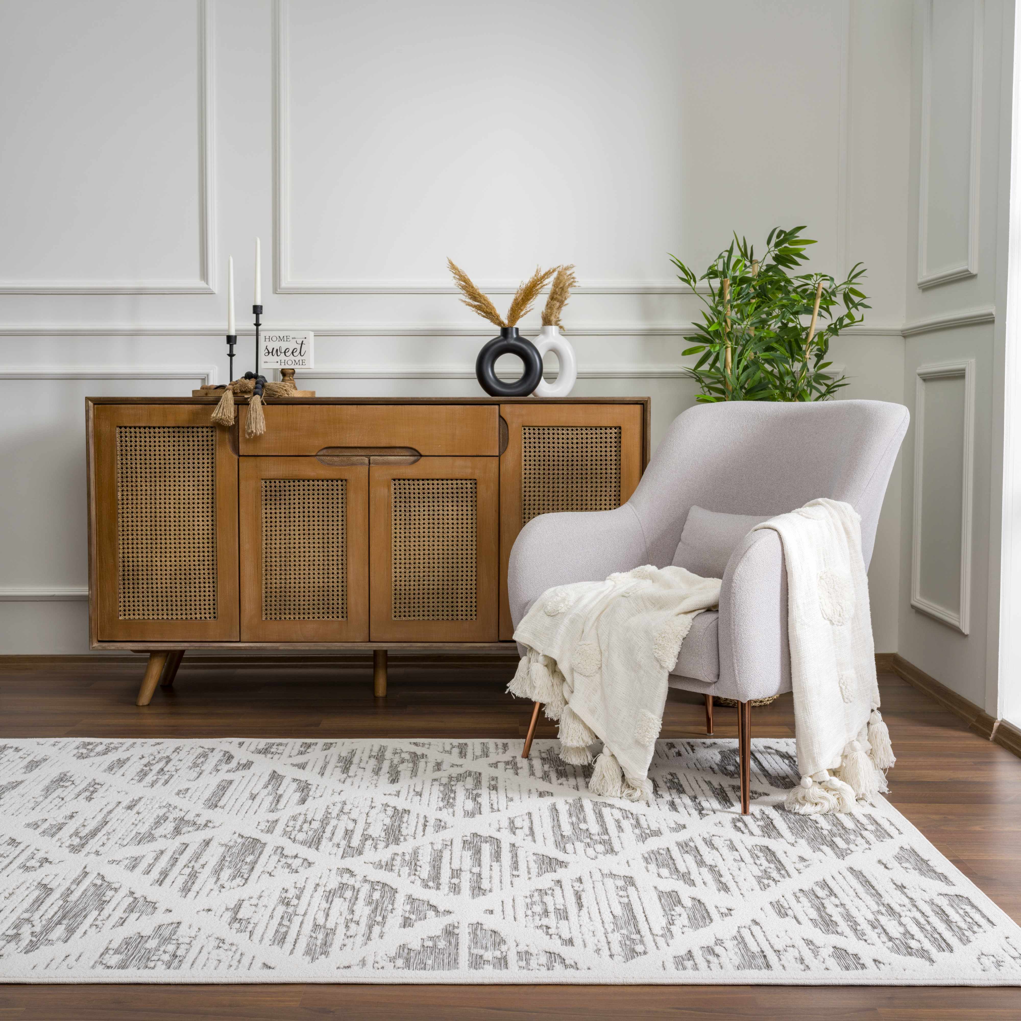 Gambang 3D Trellis Area Rug - Clearance - Image 16