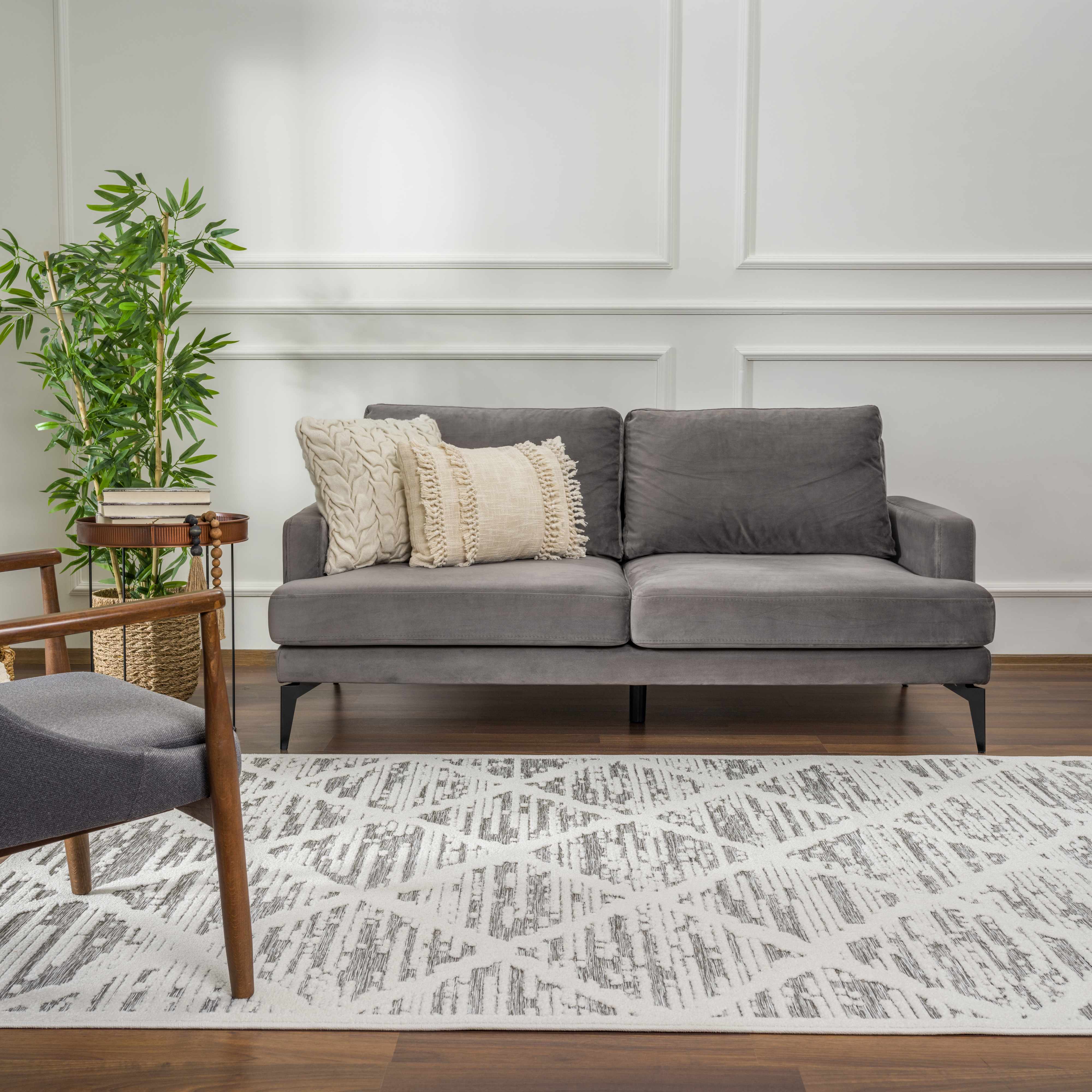 Gambang 3D Trellis Area Rug - Clearance - Image 17