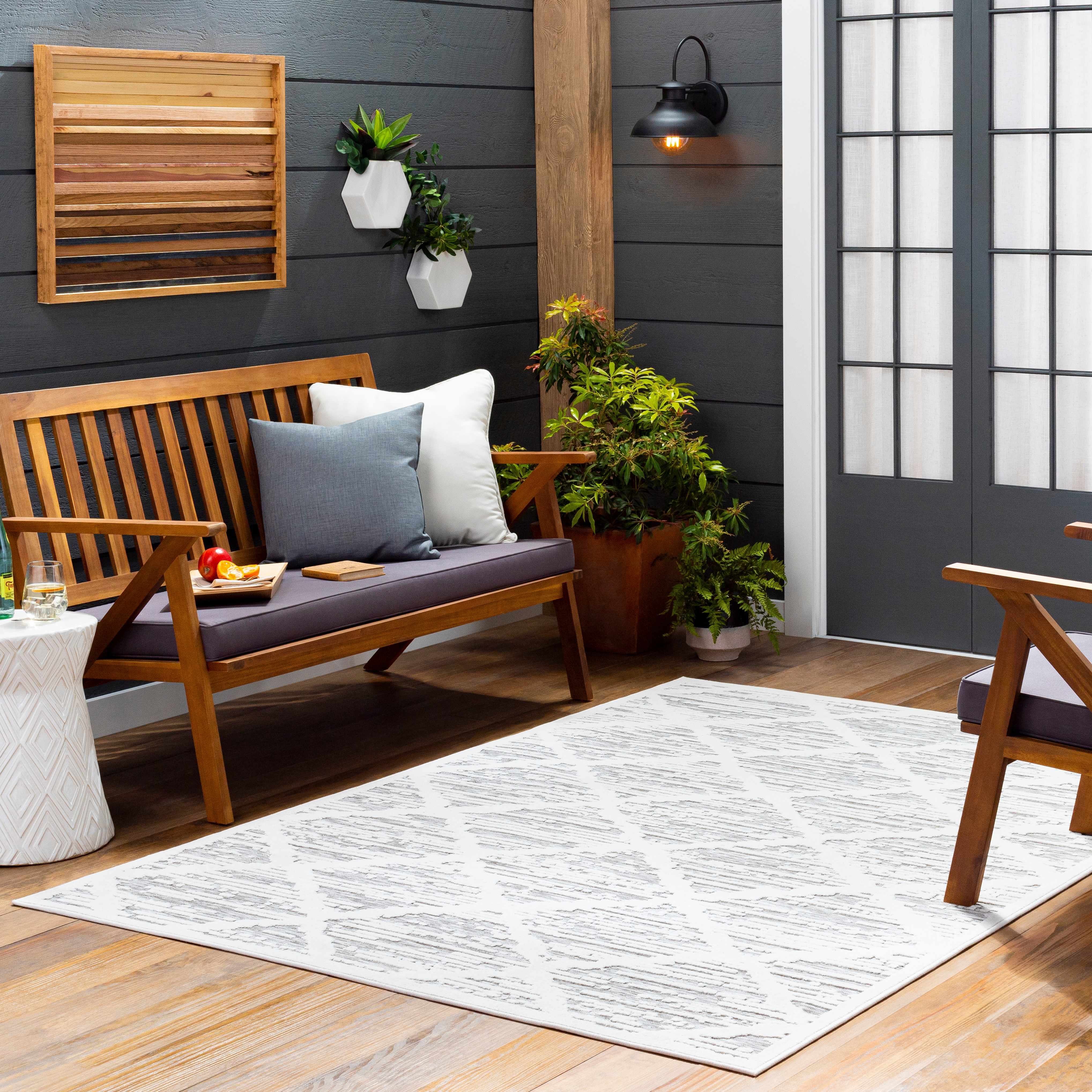 Gambang 3D Trellis Area Rug - Clearance - Image 21