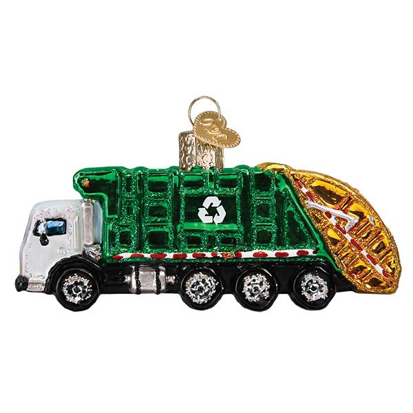 Garbage Truck Ornament - Image 5