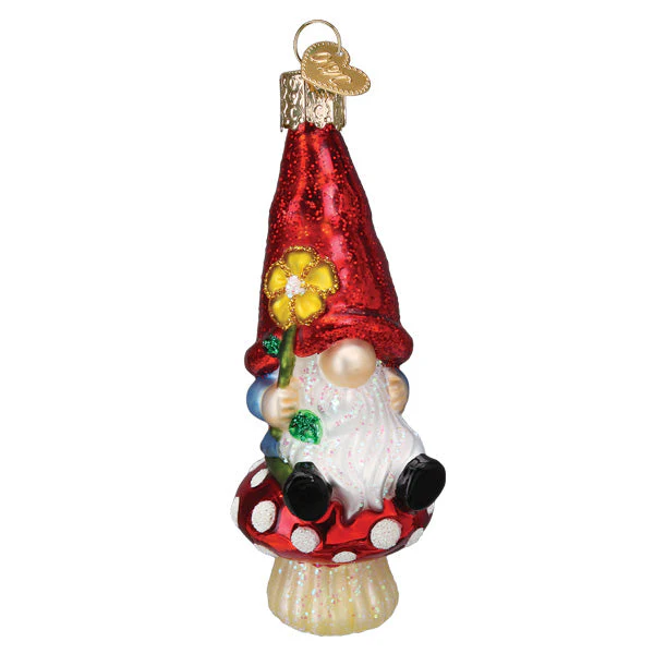 Garden Gnome Ornament by Old World Christmas - Image 3