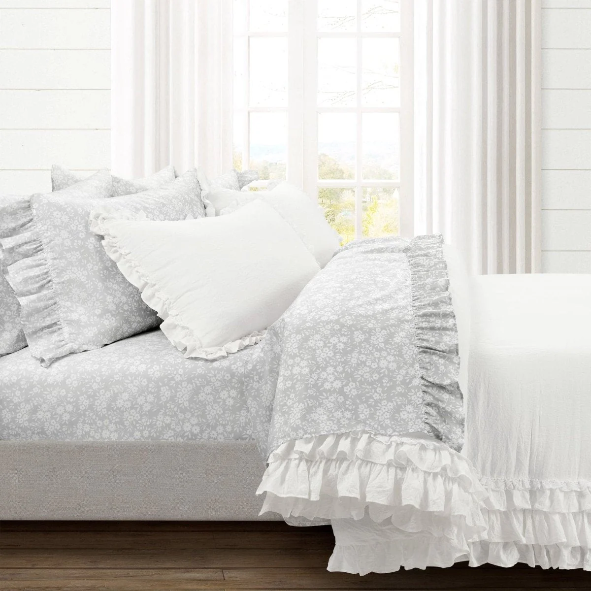 Garden Of Flowers Ruffle Sheet Set - Image 14