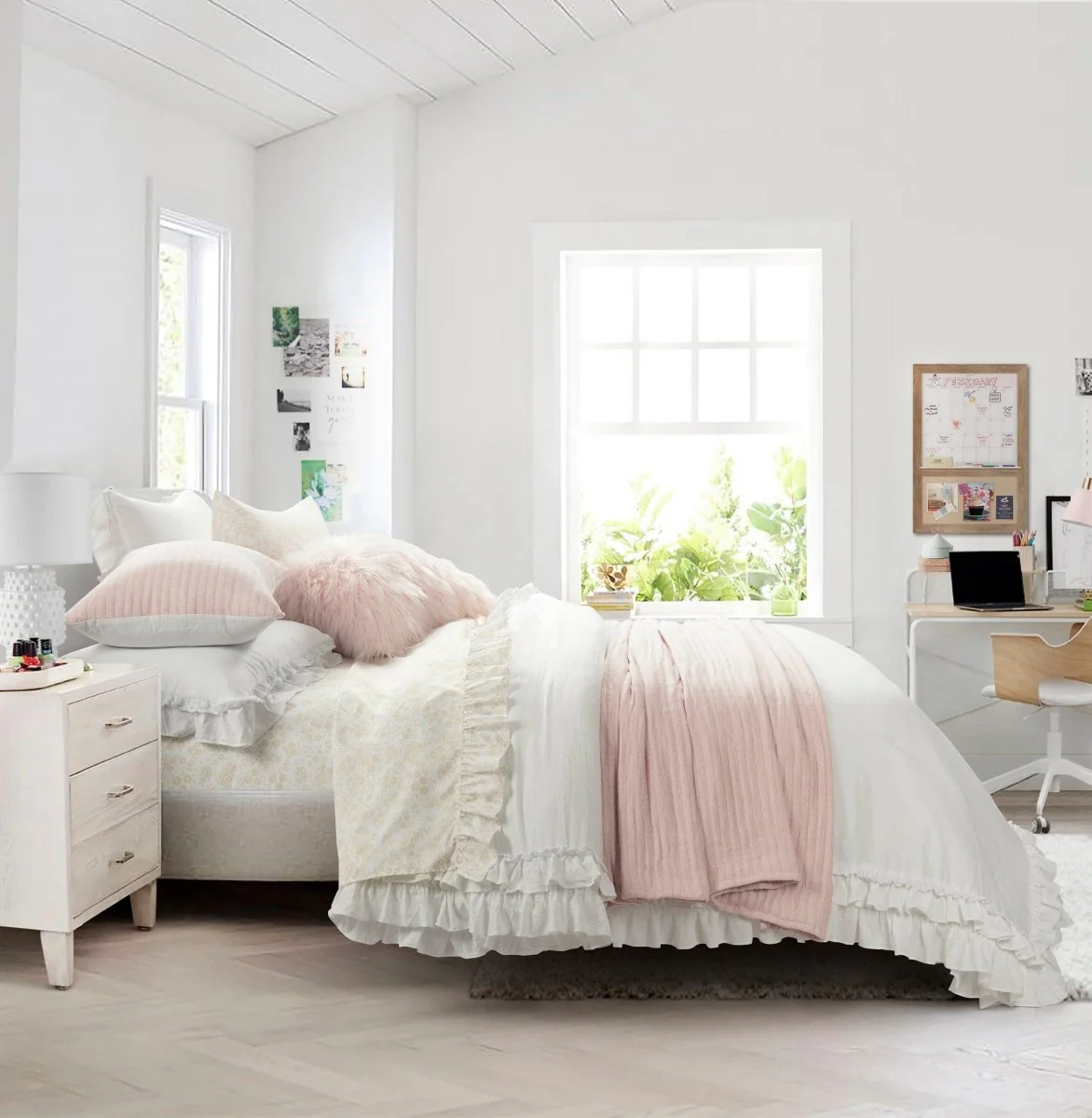 Garden Of Flowers Ruffle Sheet Set - Image 25