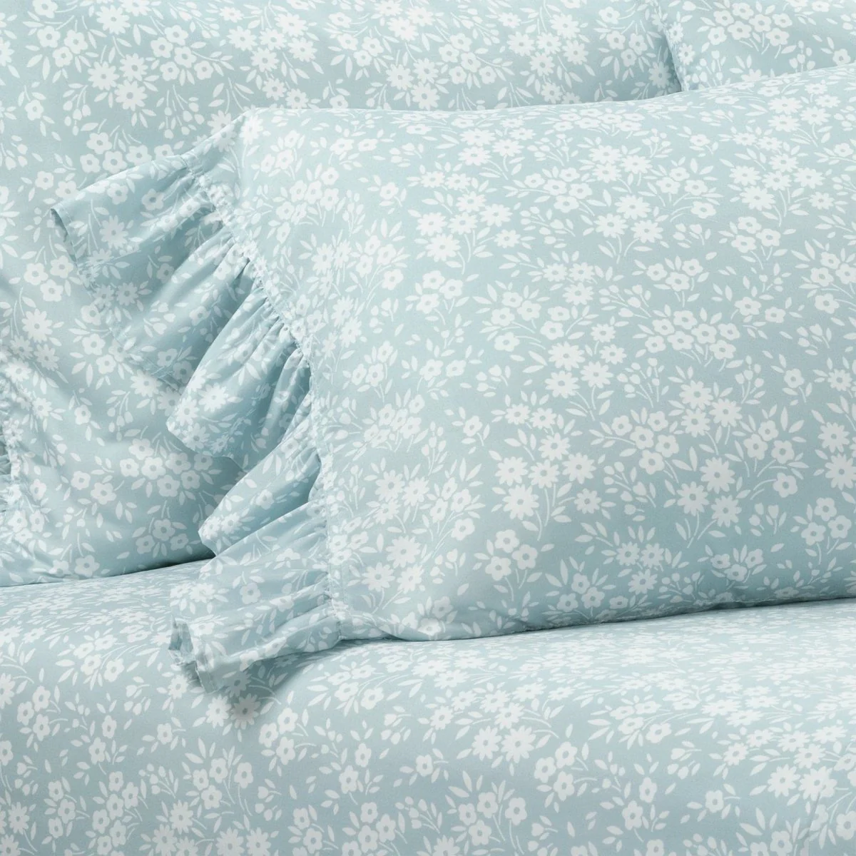 Garden Of Flowers Ruffle Sheet Set - Image 4