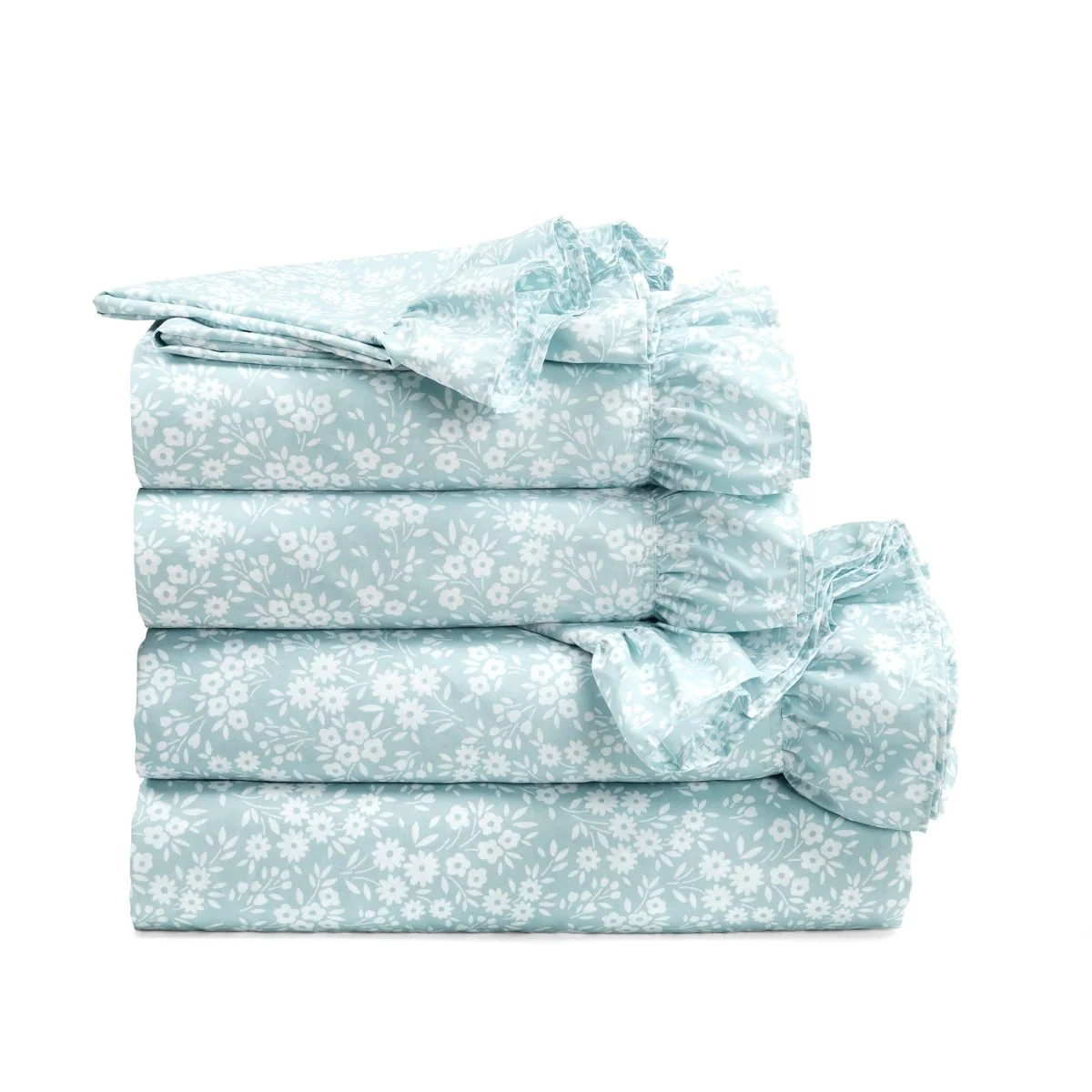 Garden Of Flowers Ruffle Sheet Set - Image 7