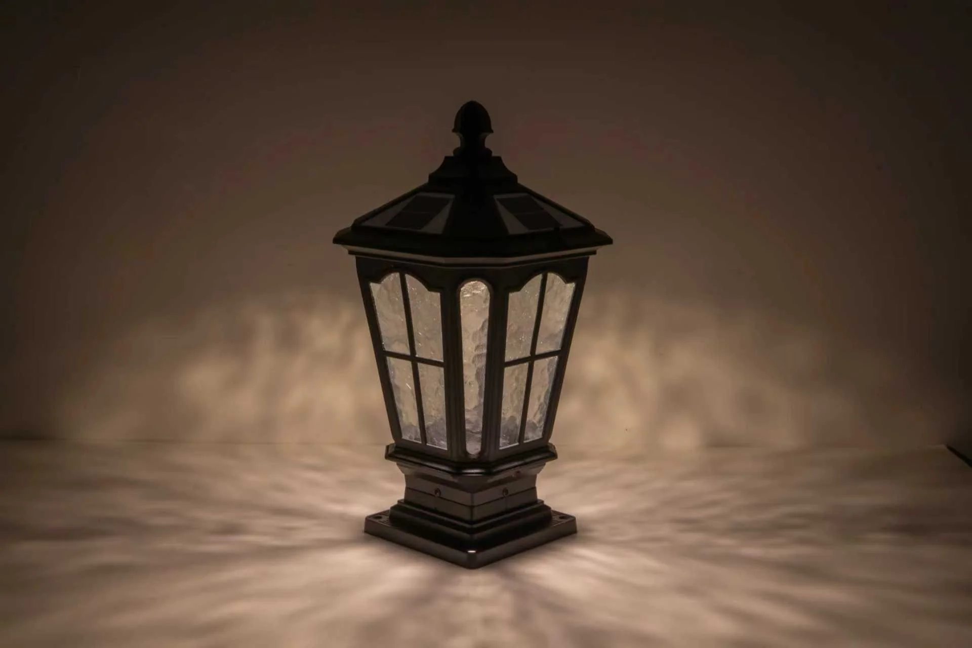 Garden Post Light Black Aluminum Outdoor Column Light - Image 10