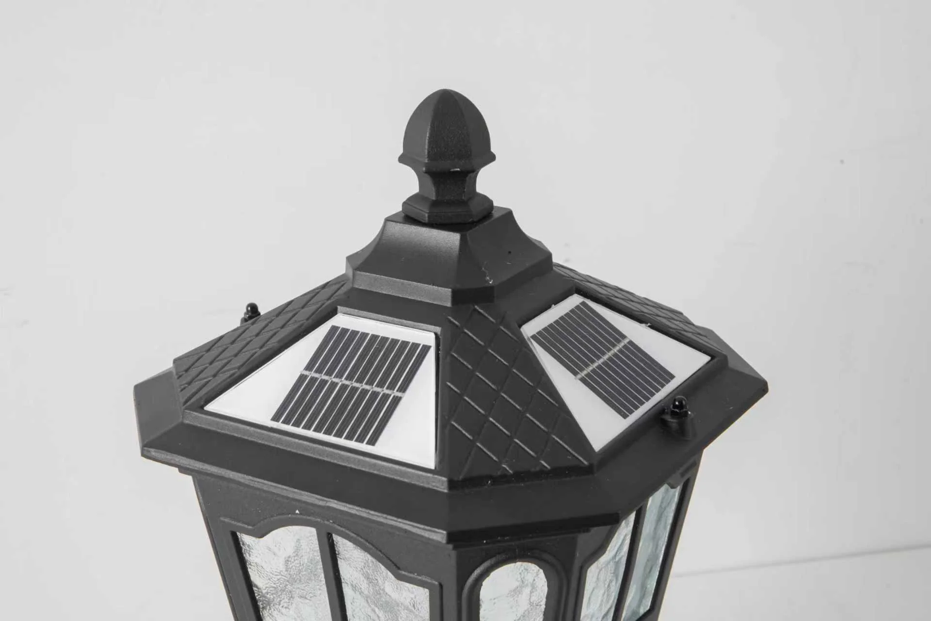 Garden Post Light Black Aluminum Outdoor Column Light - Image 3