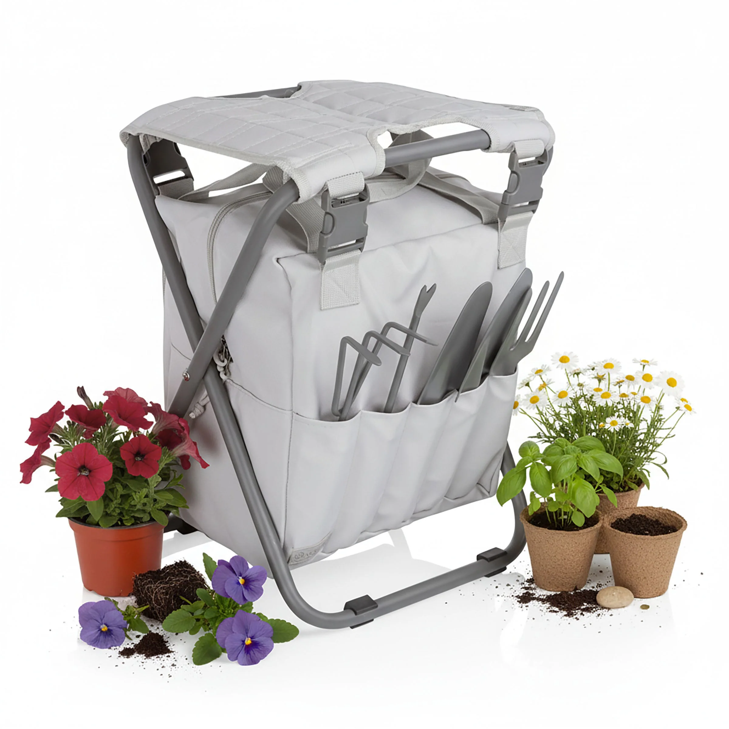 Gardener 2.0 Folding Seat with Tools - Image 14