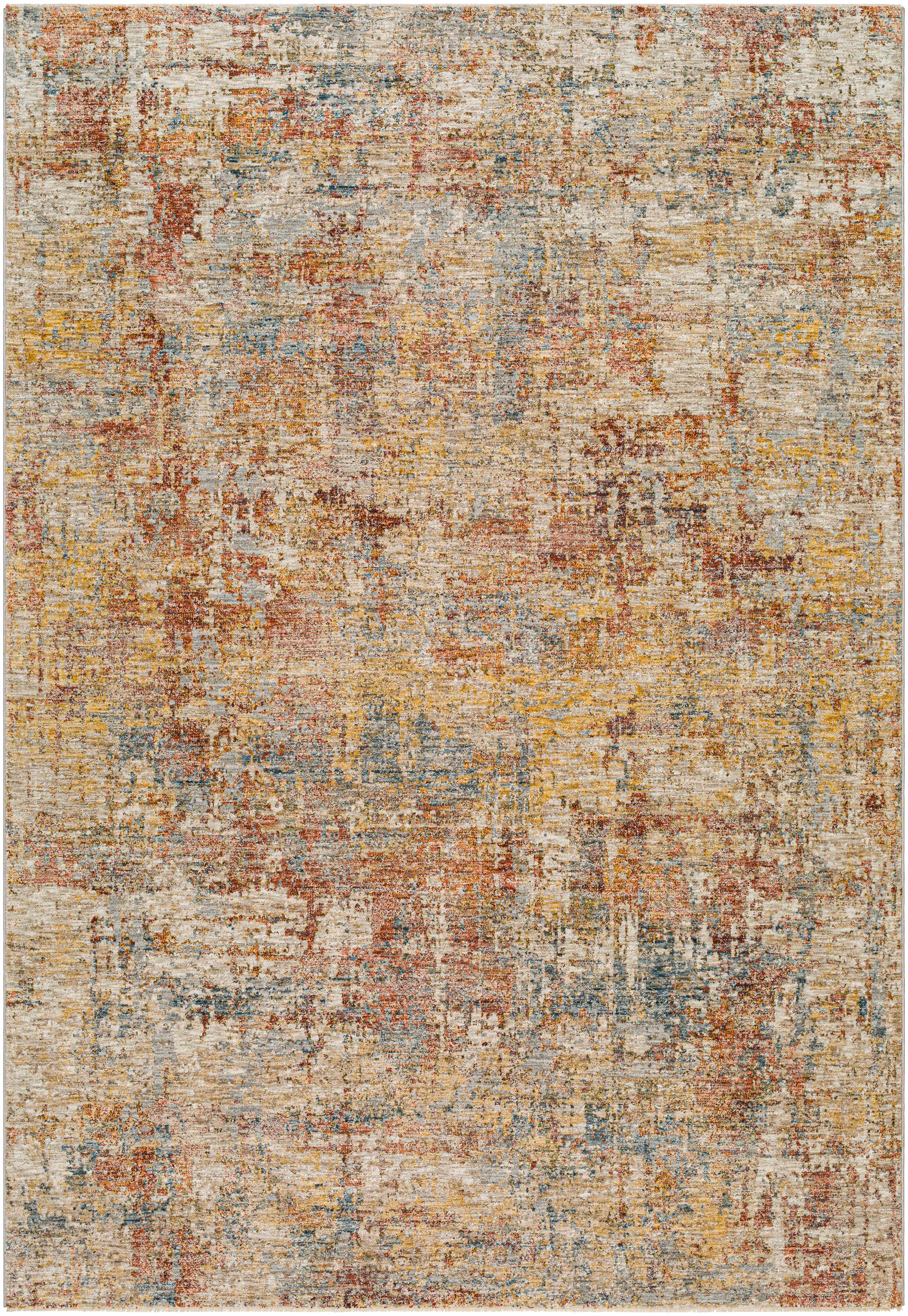 Garo Textured Rug with Fringes - Image 2