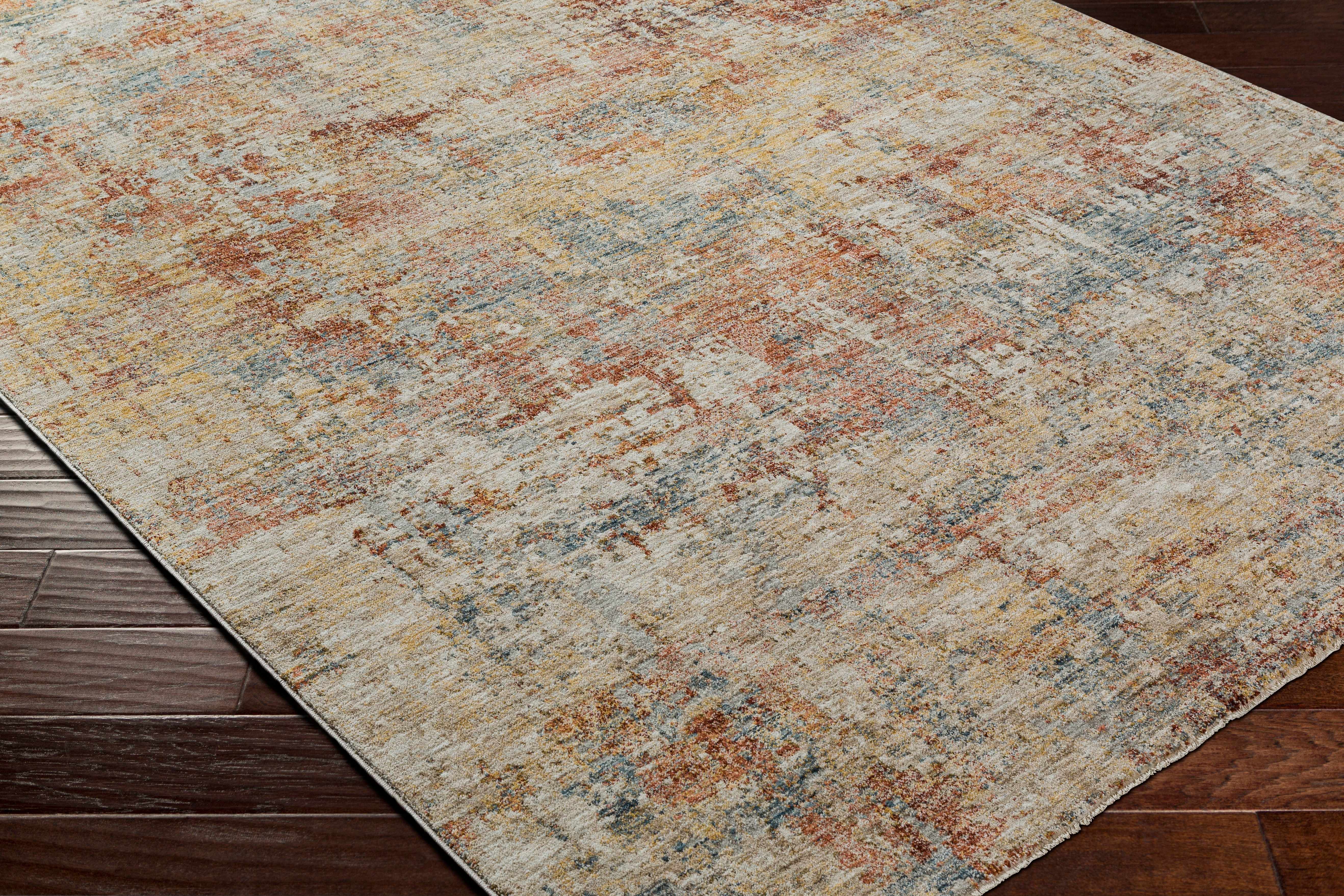 Garo Textured Rug with Fringes - Image 3