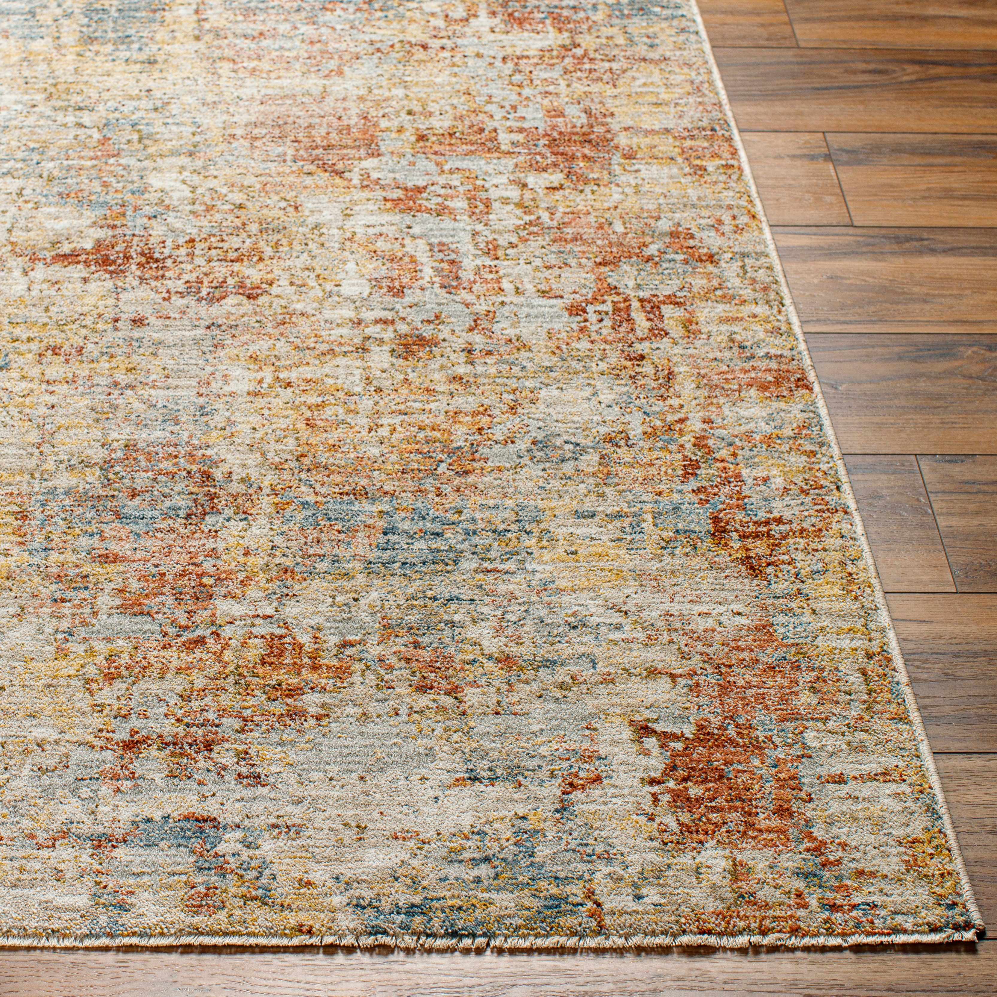 Garo Textured Rug with Fringes - Image 4