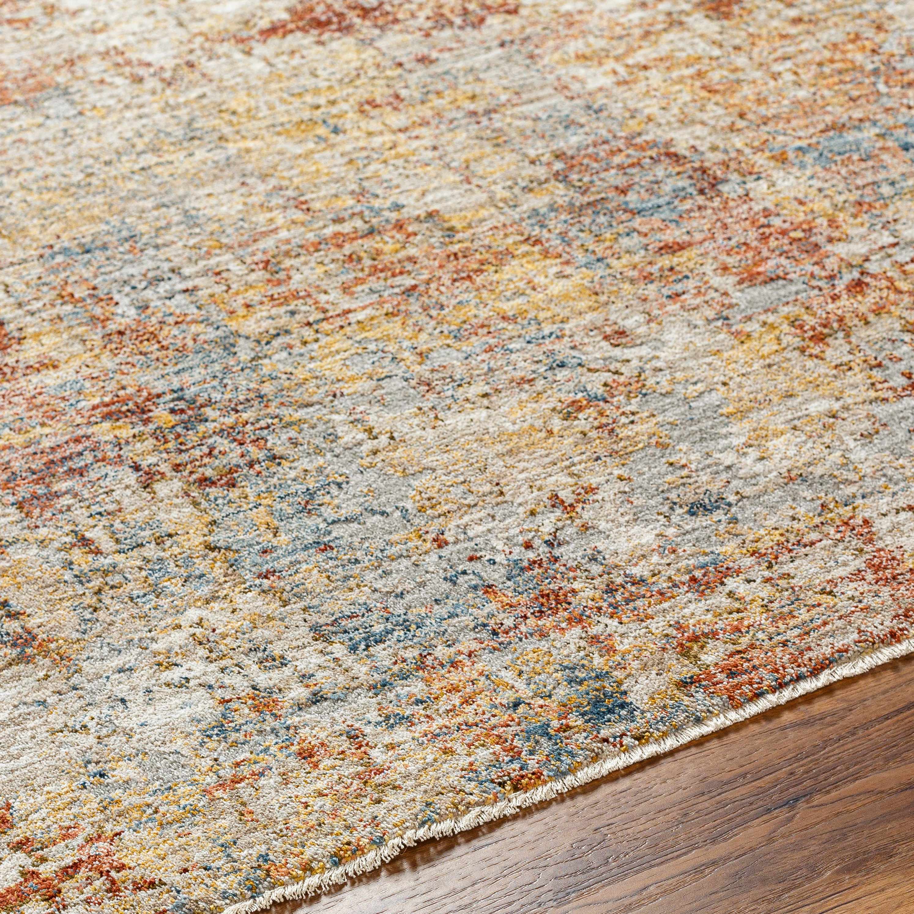 Garo Textured Rug with Fringes - Image 7