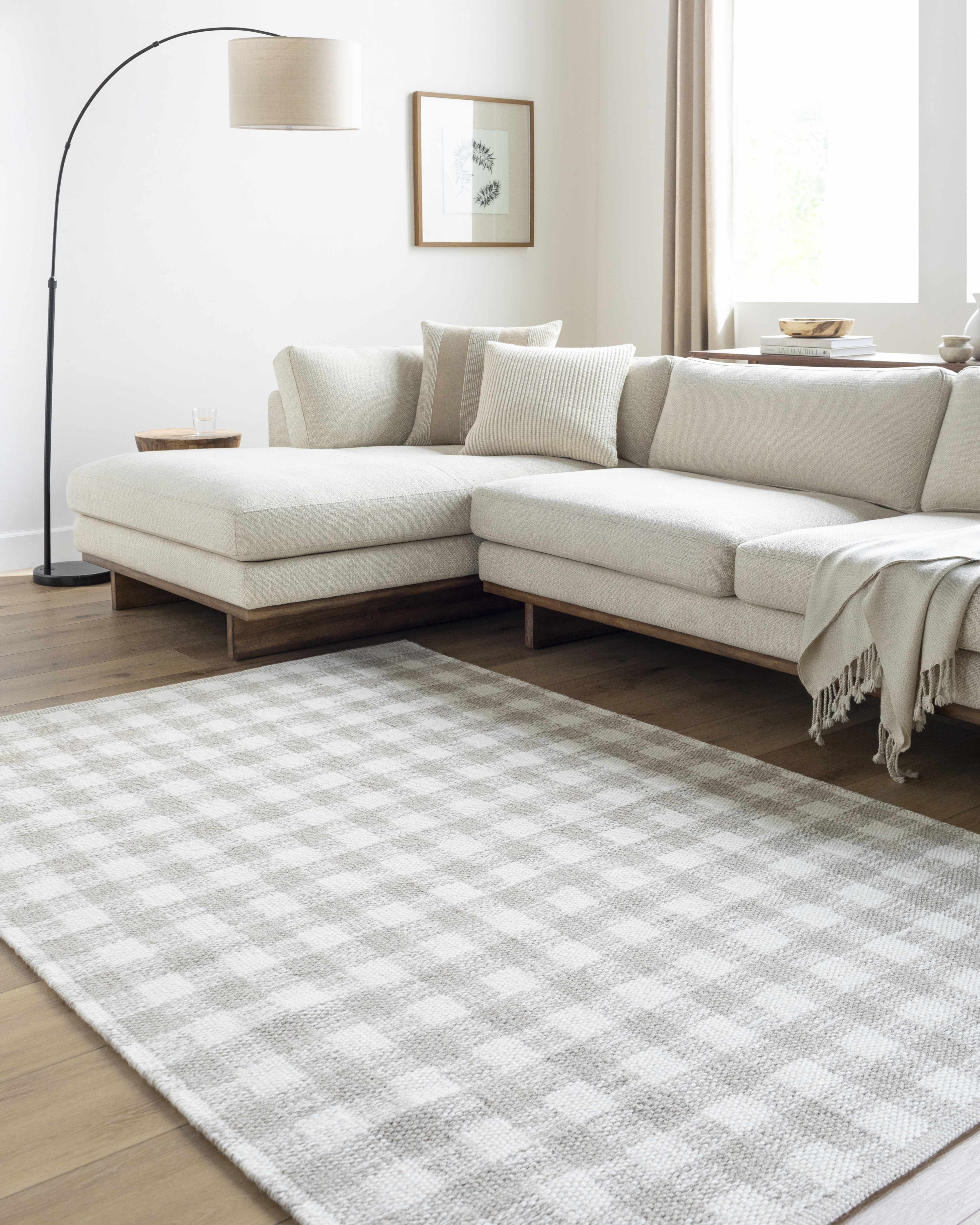 Garth Ivory Area Rug - Clearance - Image 2