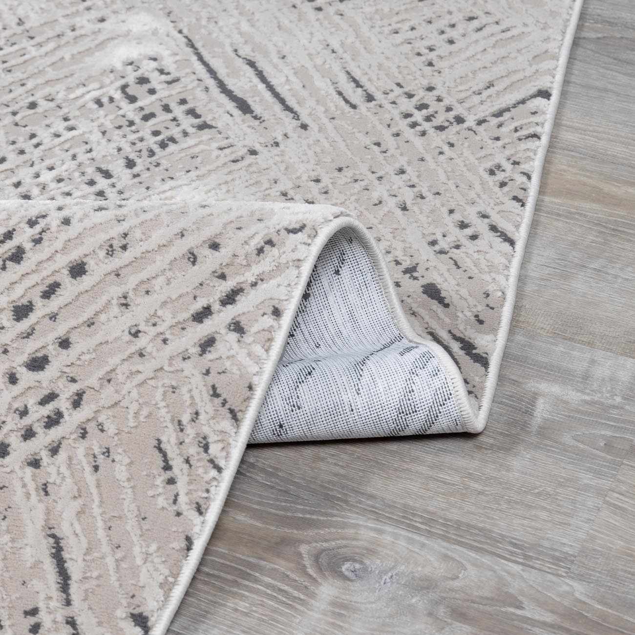 Garza Diamond Textured Washable Rug - Image 10