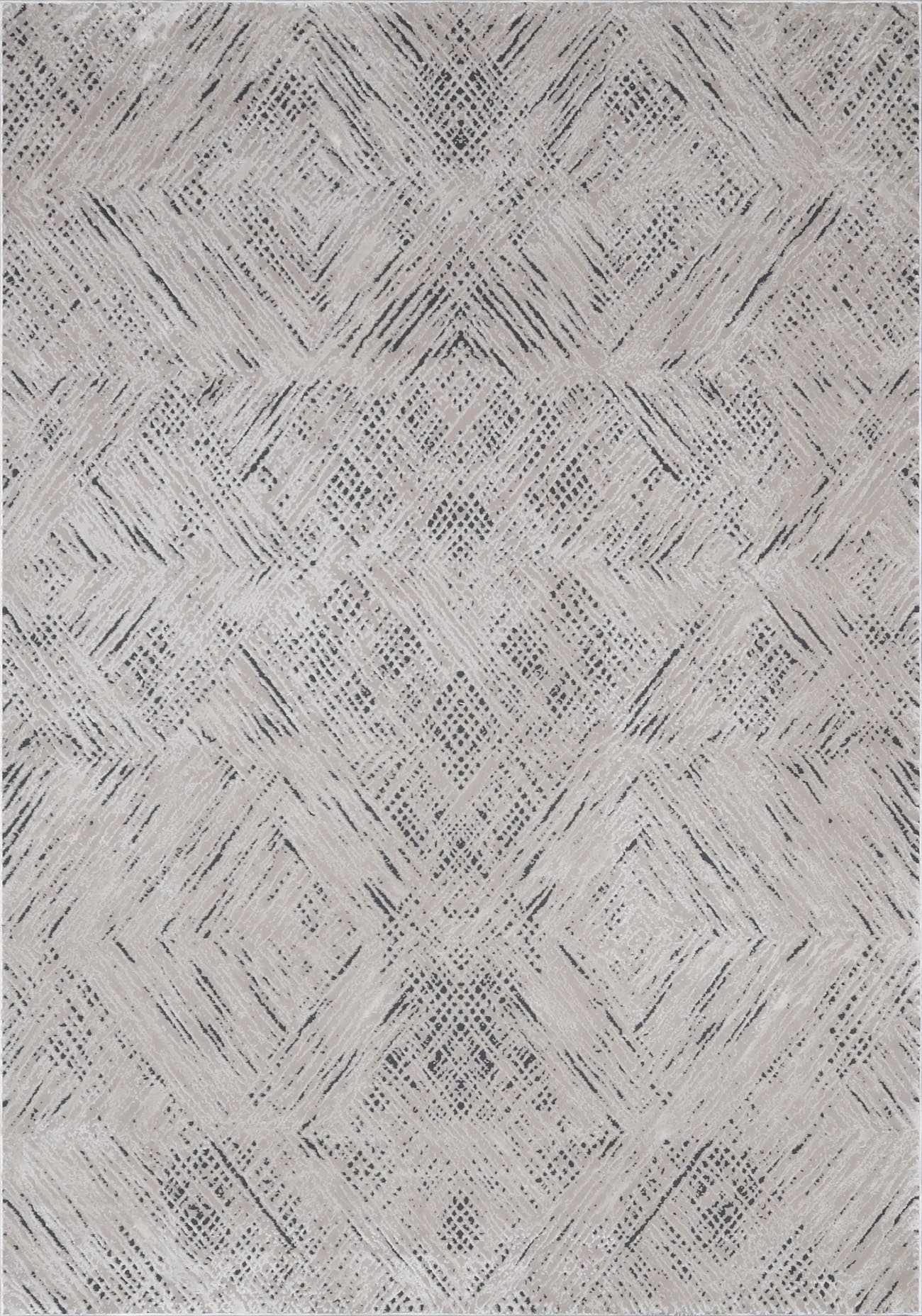 Garza Diamond Textured Washable Rug - Image 7