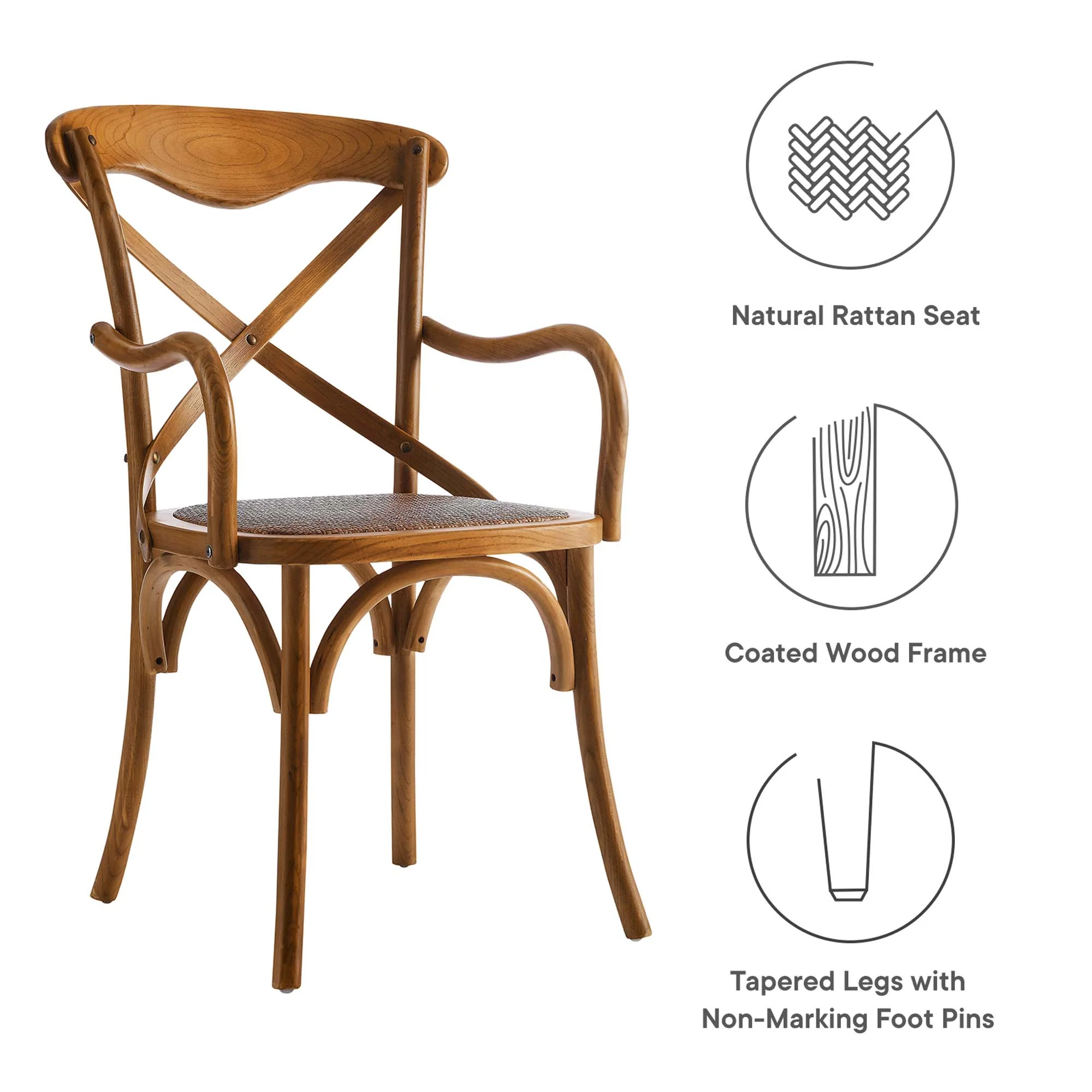Gear Dining Armchair by Modway - Image 2