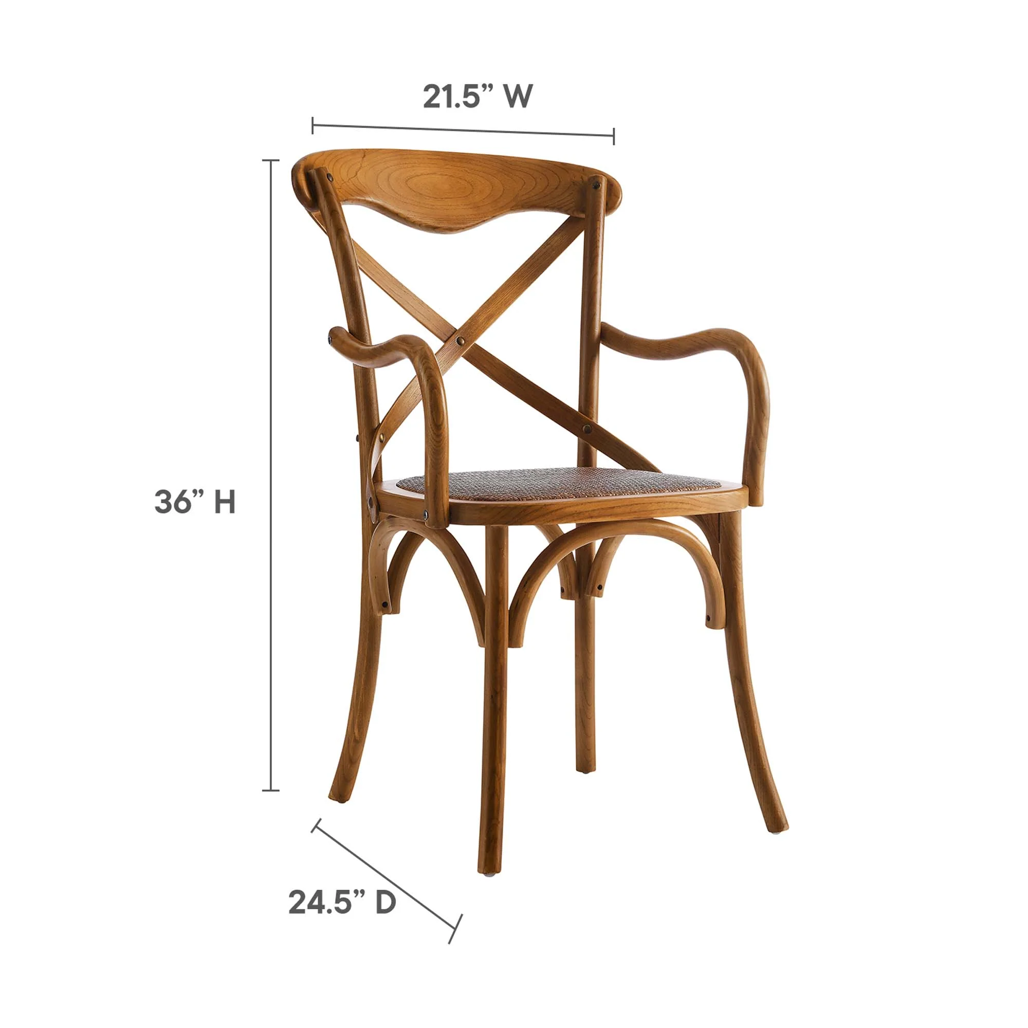 Gear Dining Armchair Set of 2 by Modway - Image 3