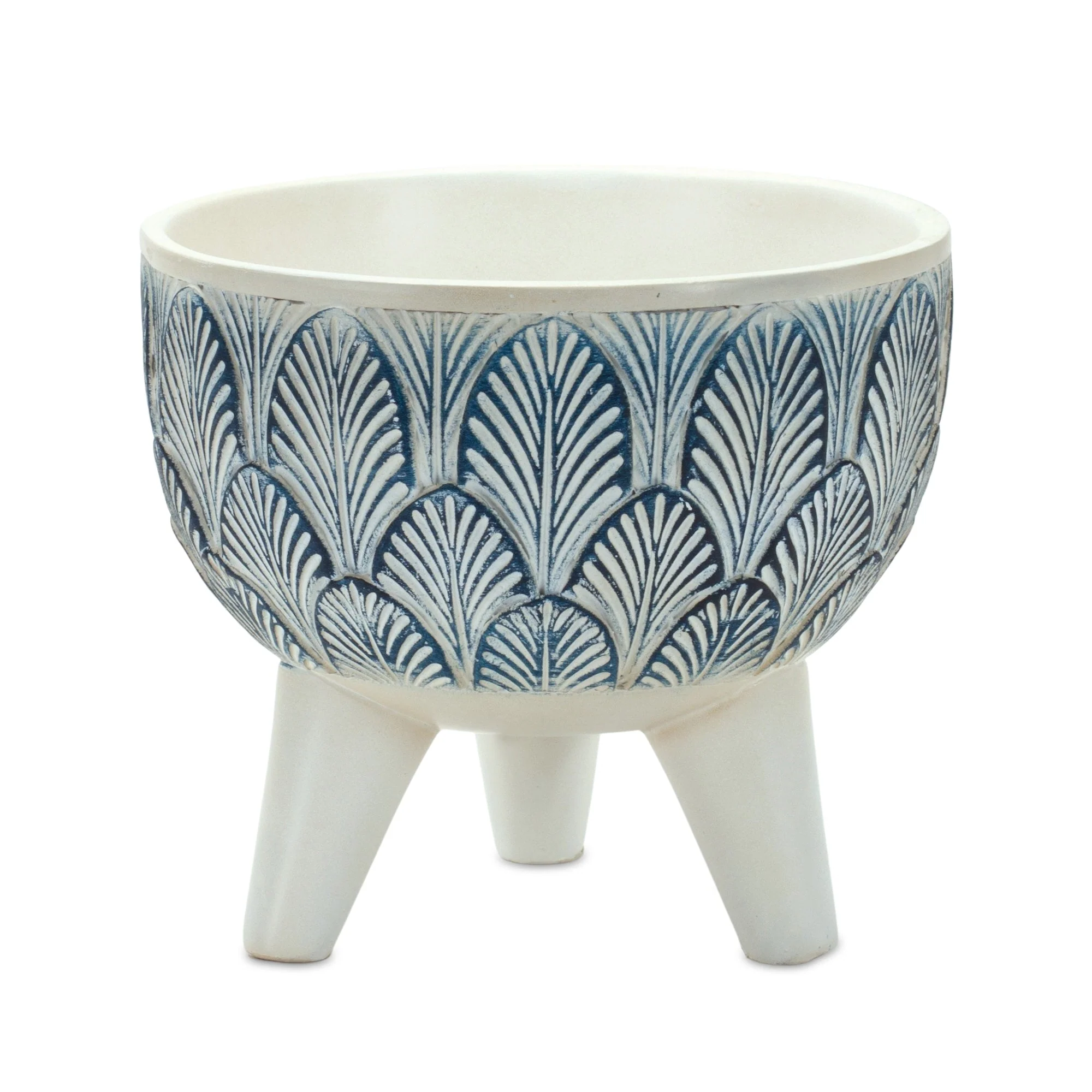 Geometric Leaf Planter with Legs (Set of 2) - Image 3
