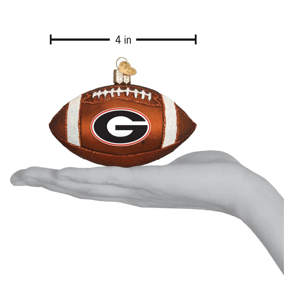 Georgia Football Ornament - Image 4