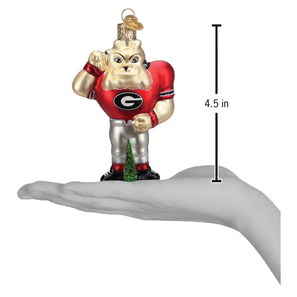 Georgia Hairy Dawg Ornament - Image 6