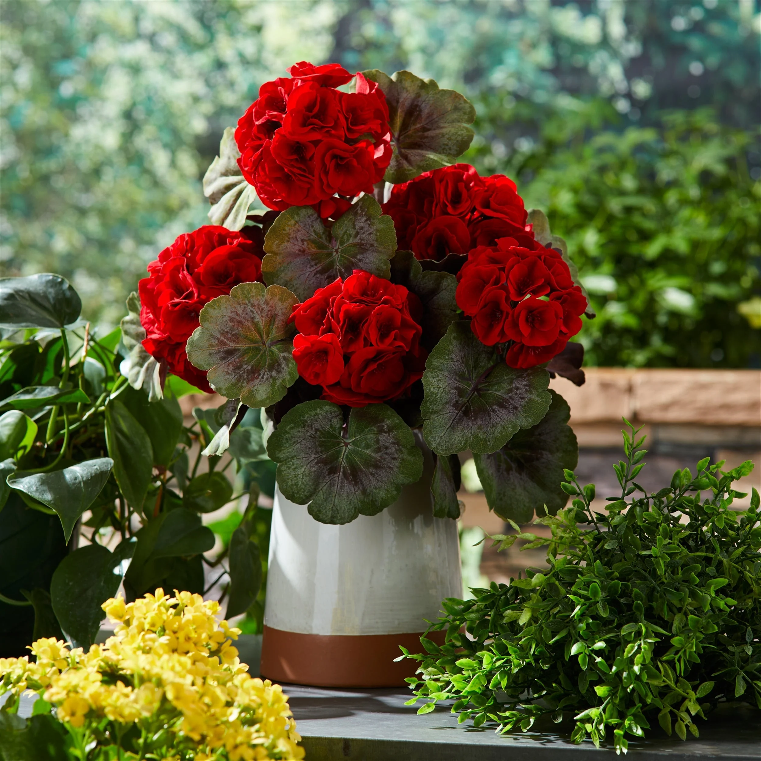 Geranium Floral Bush (Set of 2) - Image 7