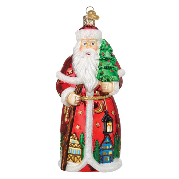 German Santa Ornament - Image 3