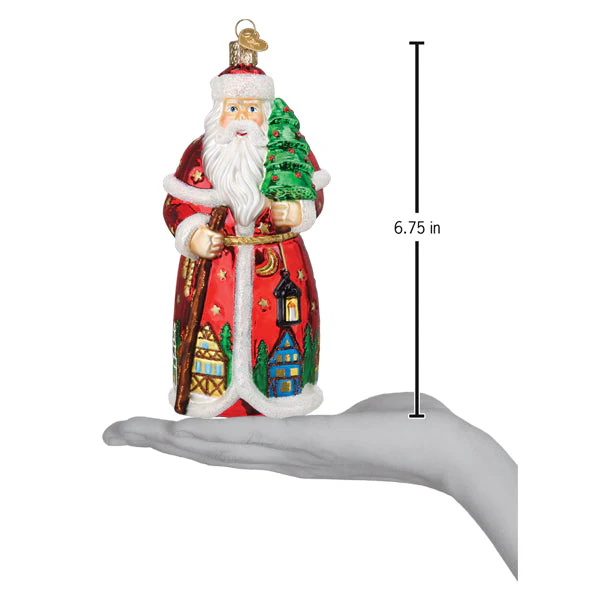 German Santa Ornament - Image 6