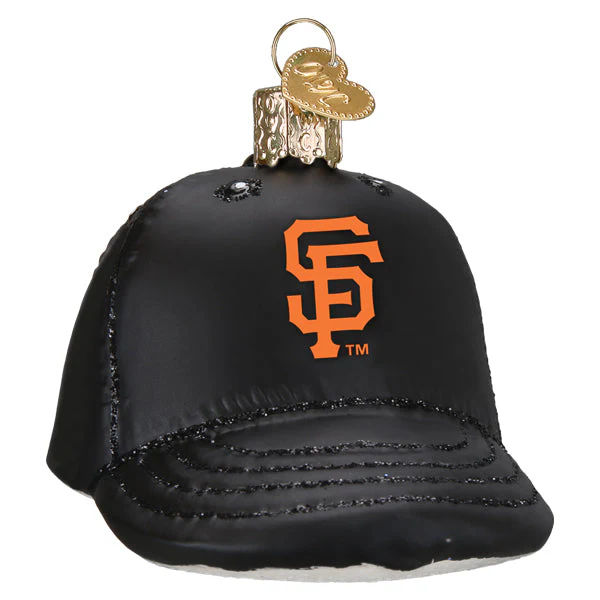 Giants Baseball Cap Ornament - Image 3