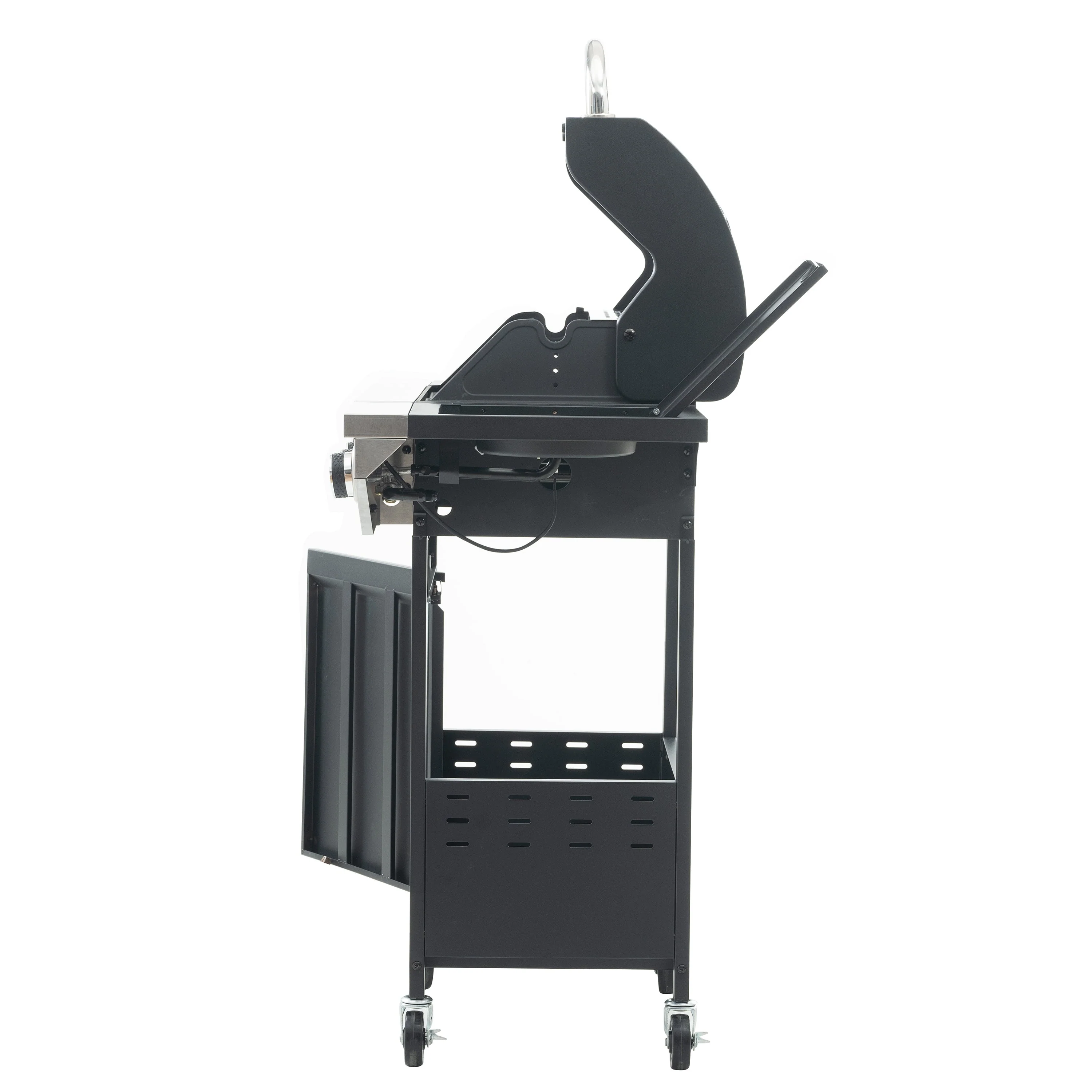 GigaTech 3 Burner Stainless Steel Propane Grill with Side Burner - Image 14